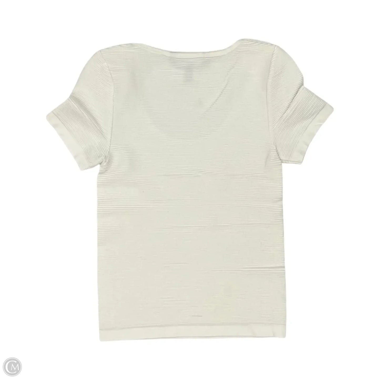Top Short Sleeve By White House Black Market In White, Size: S