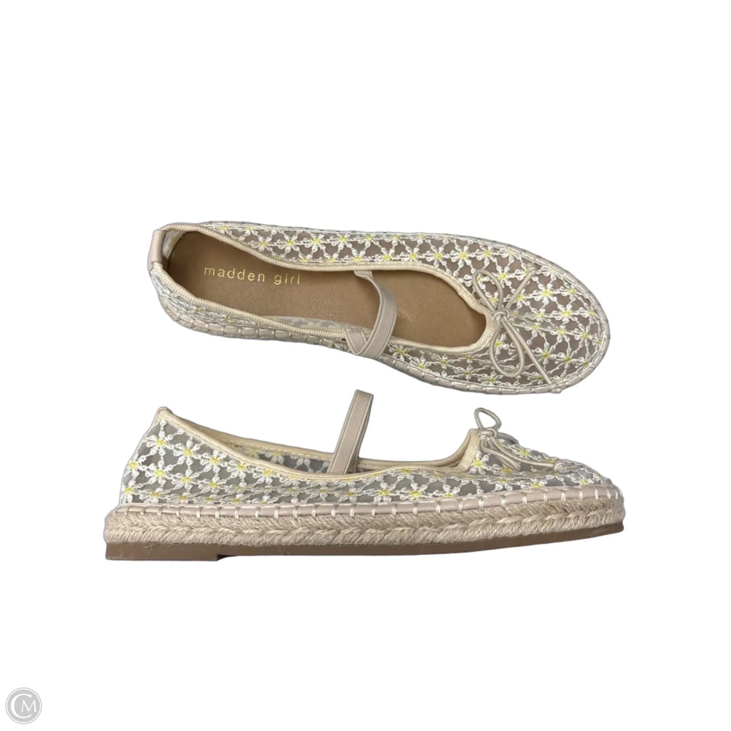 Shoes Flats By Madden Girl In Floral Print, Size: 8