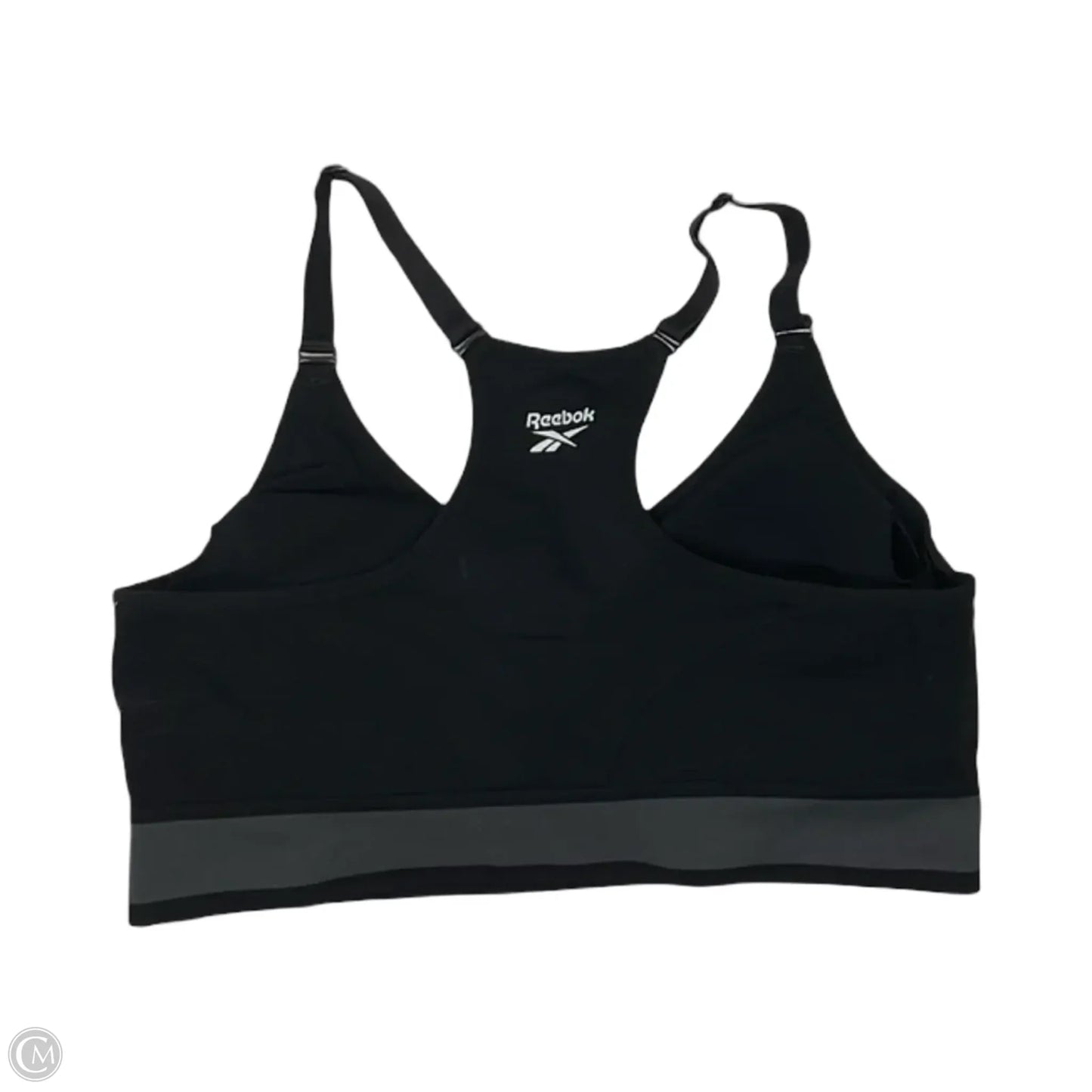 Athletic Bra By Reebok In Black, Size: Xl