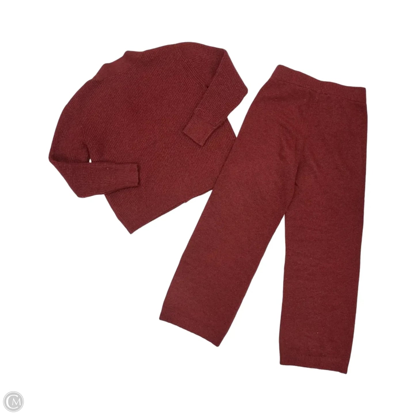 Lounge Set Pants By Time And Tru In Red, Size: Xs