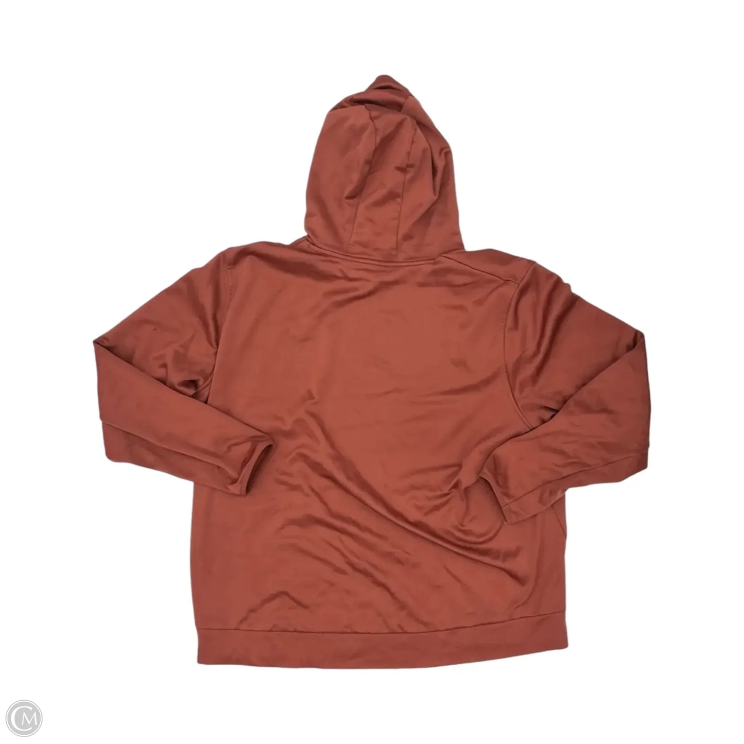Athletic Sweatshirt Hoodie By Under Armour In Orange, Size: 3x