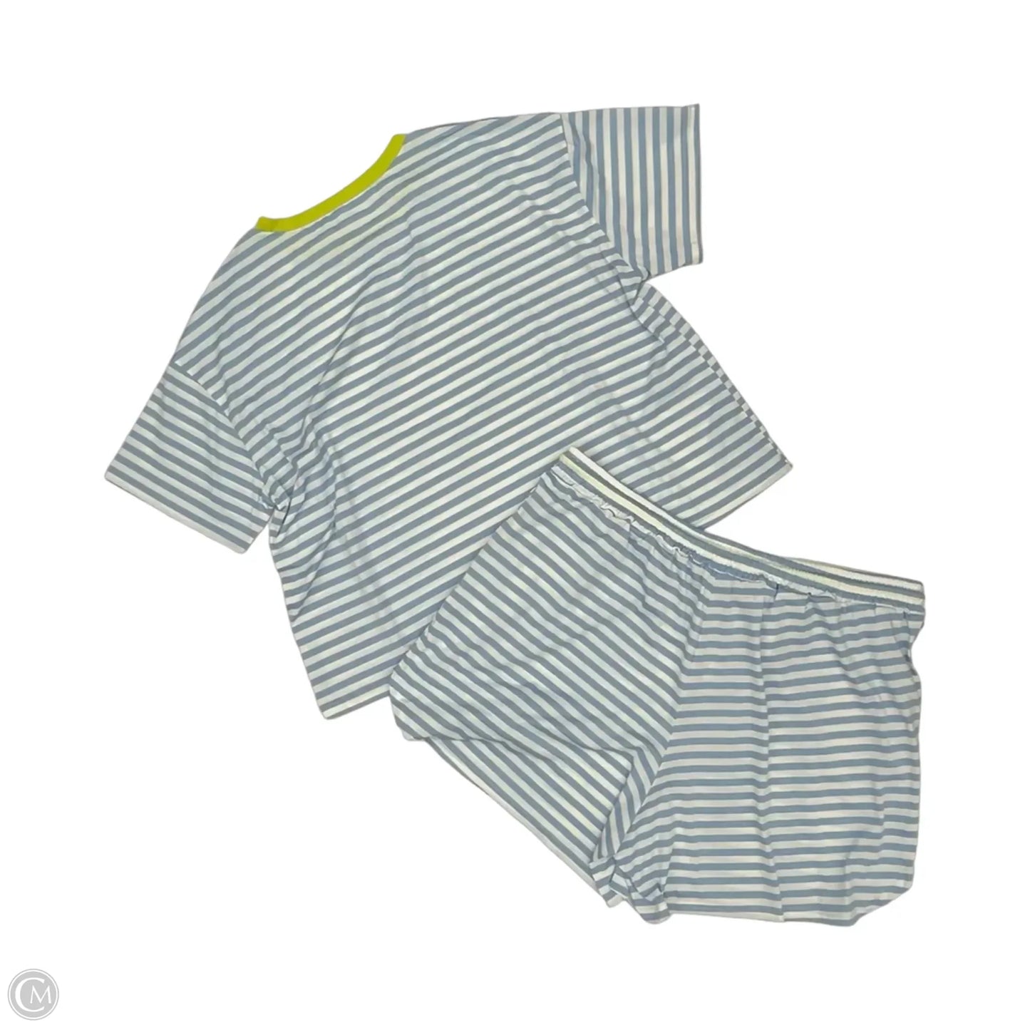 Lounge Set Shorts By Clothes Mentor In Blue & White, Size: 5