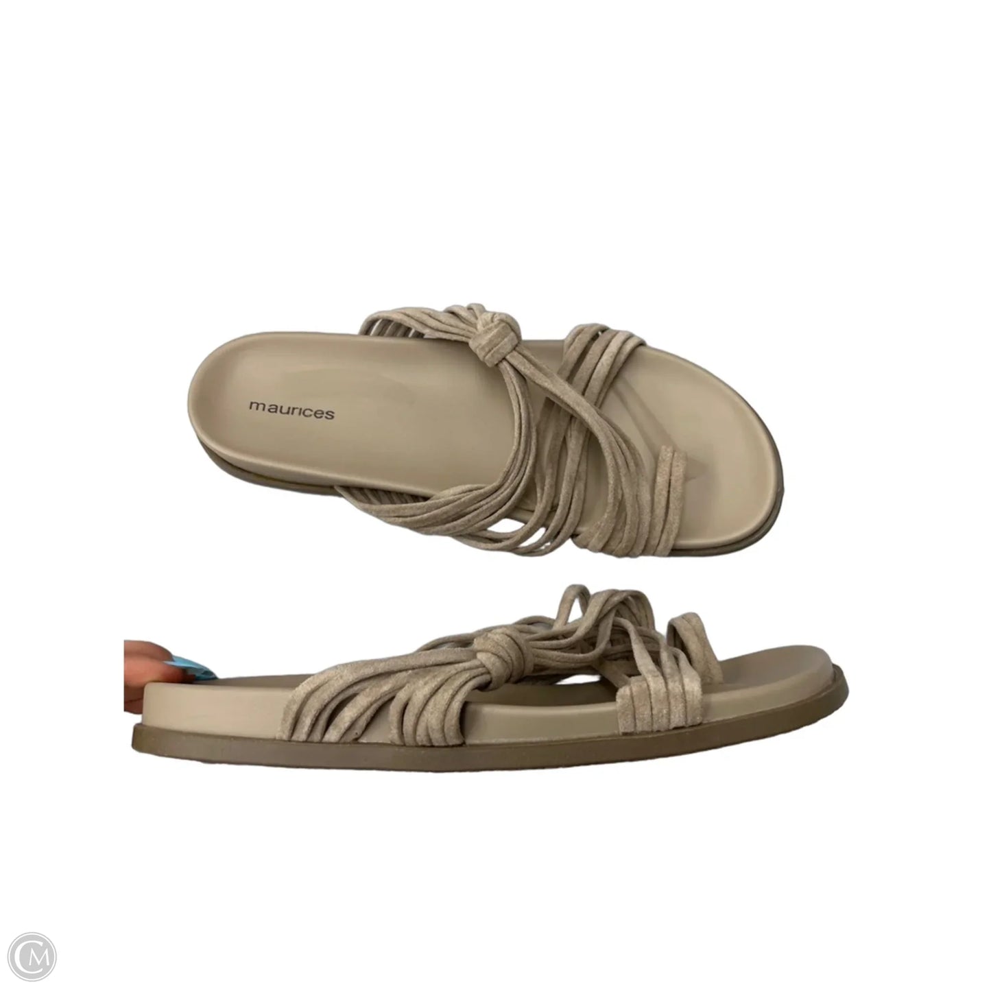 Sandals Flats By Maurices In Tan, Size: 9