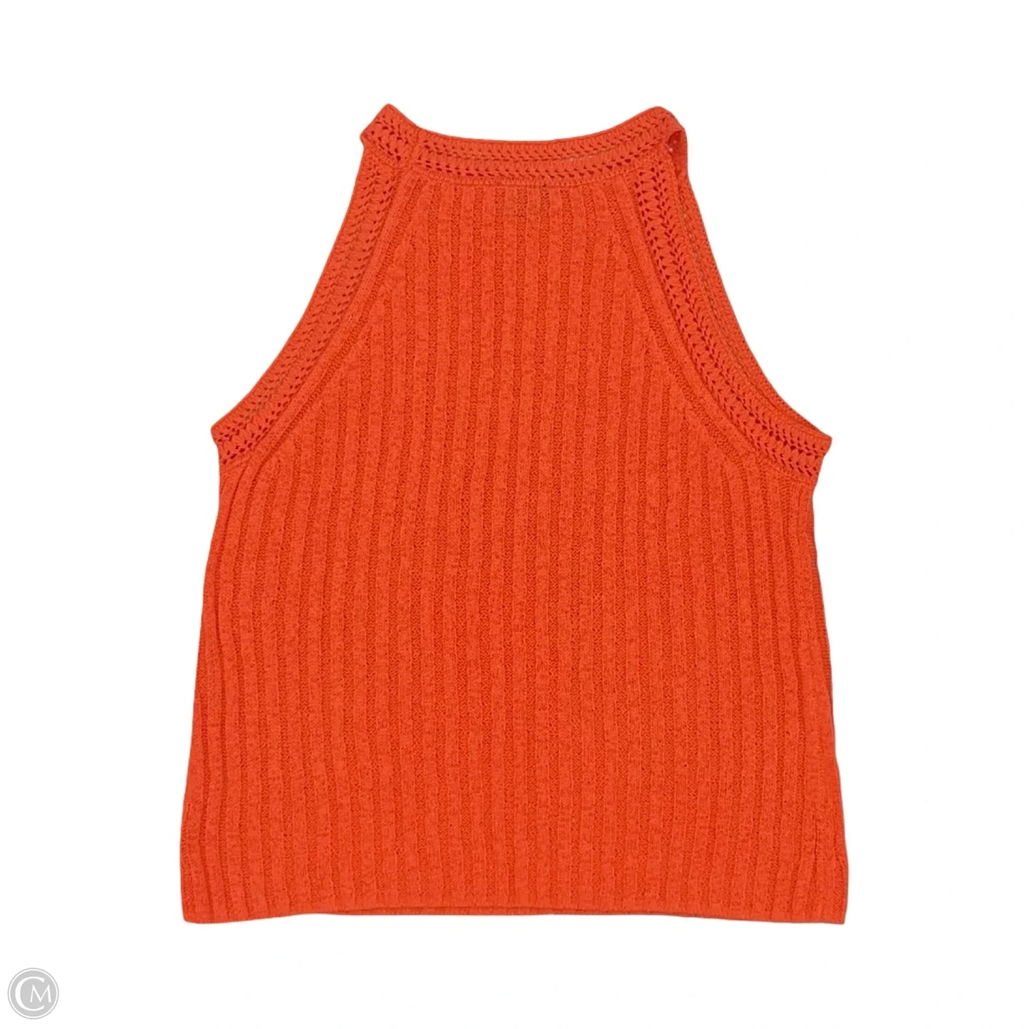 Top Sleeveless By Talbots In Orange, Size: Xl