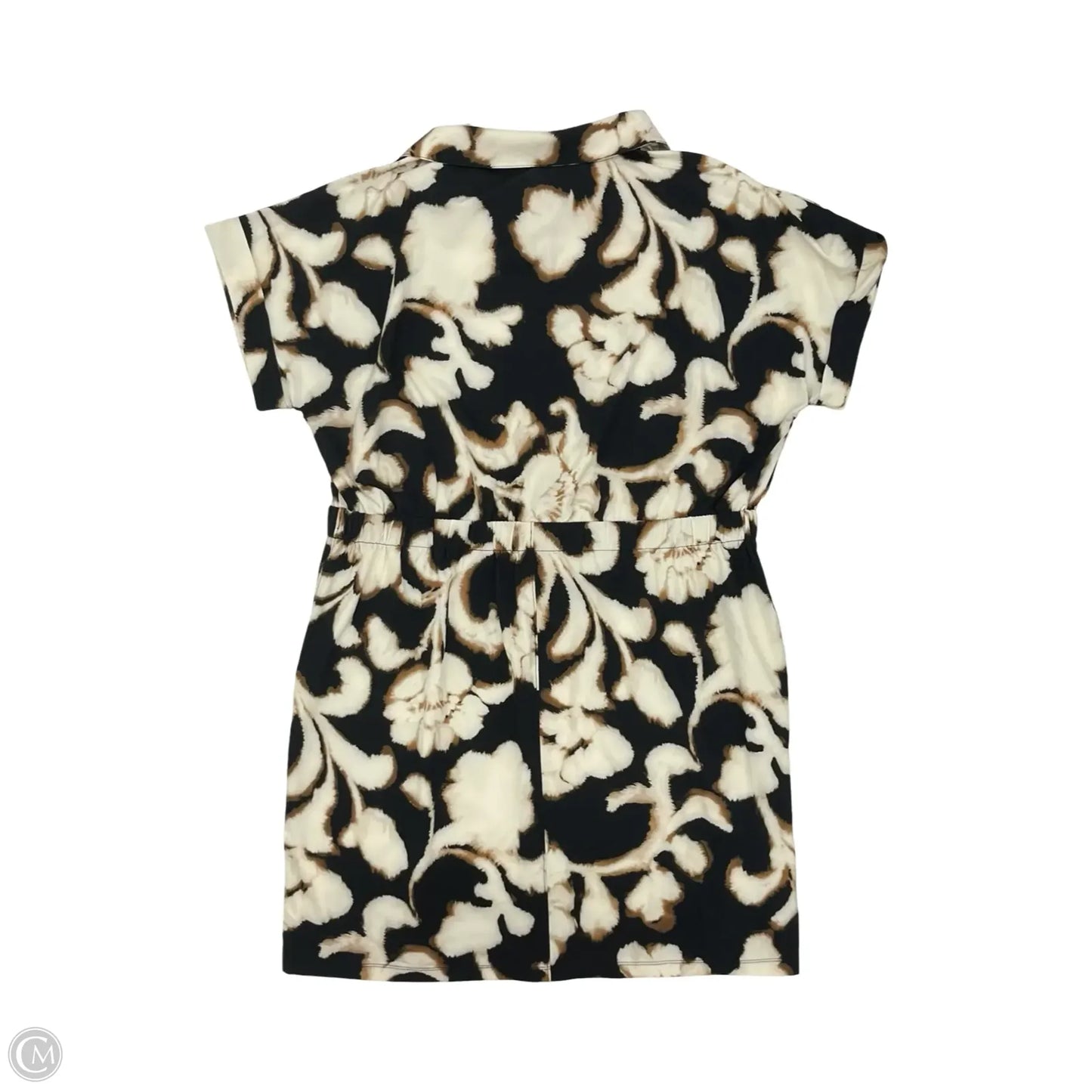 Athletic Dress By Talbots In Black & Cream, Size: Xl