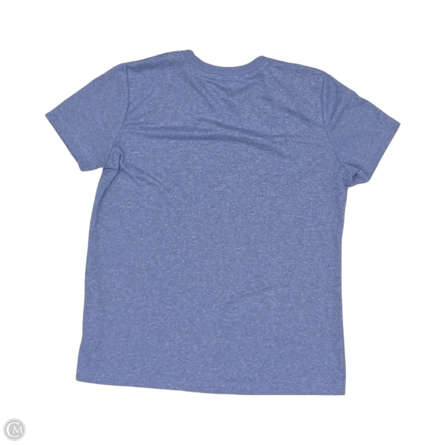 Athletic Top Short Sleeve By Nike Apparel In Blue, Size: M