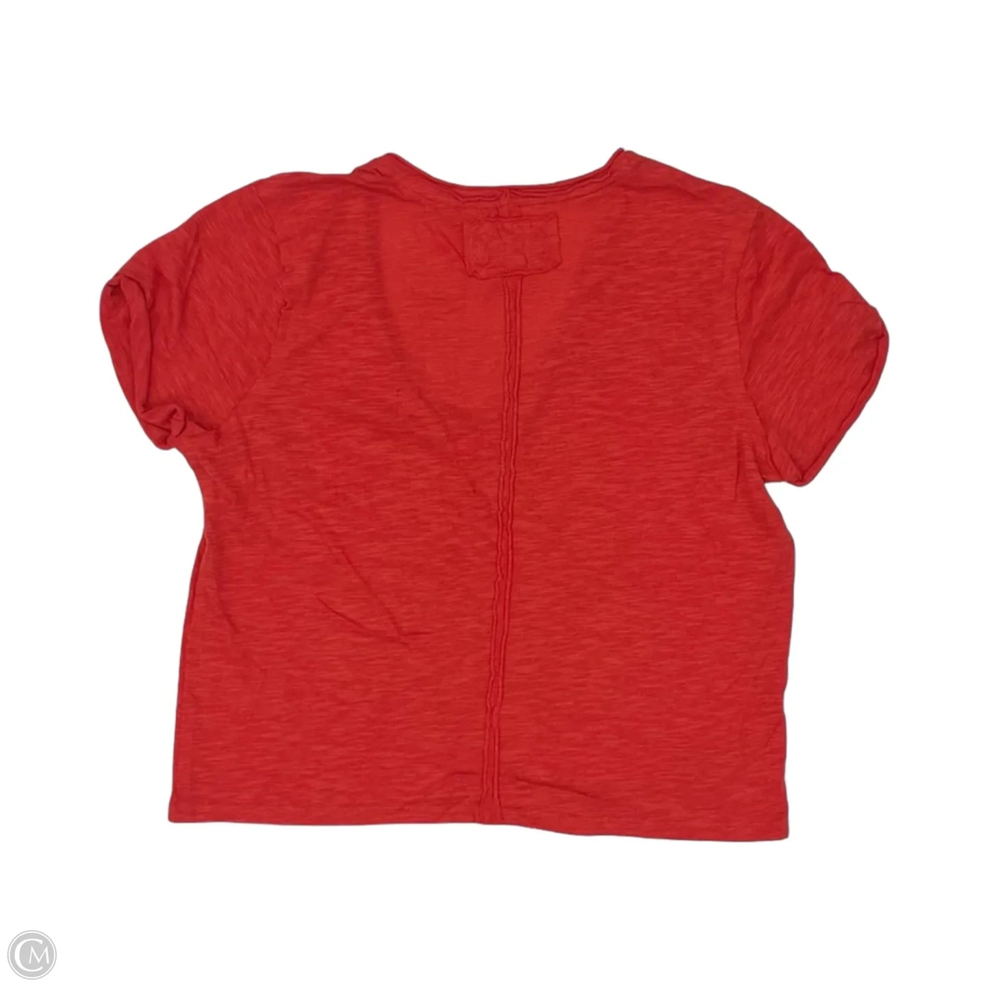 Top Short Sleeve By We The Free In Red, Size: L