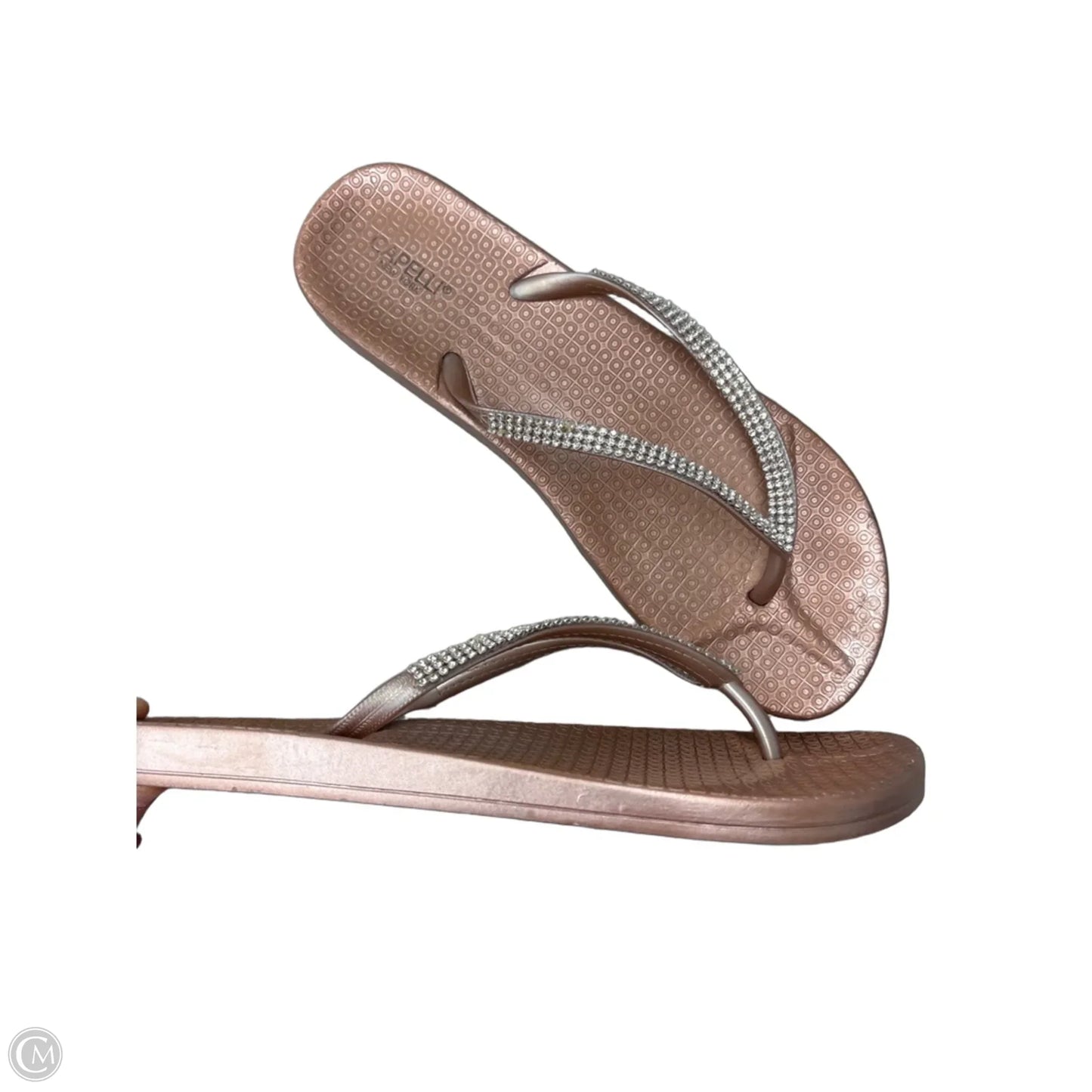 Sandals Flip Flops By Capelli In Pink, Size: 11