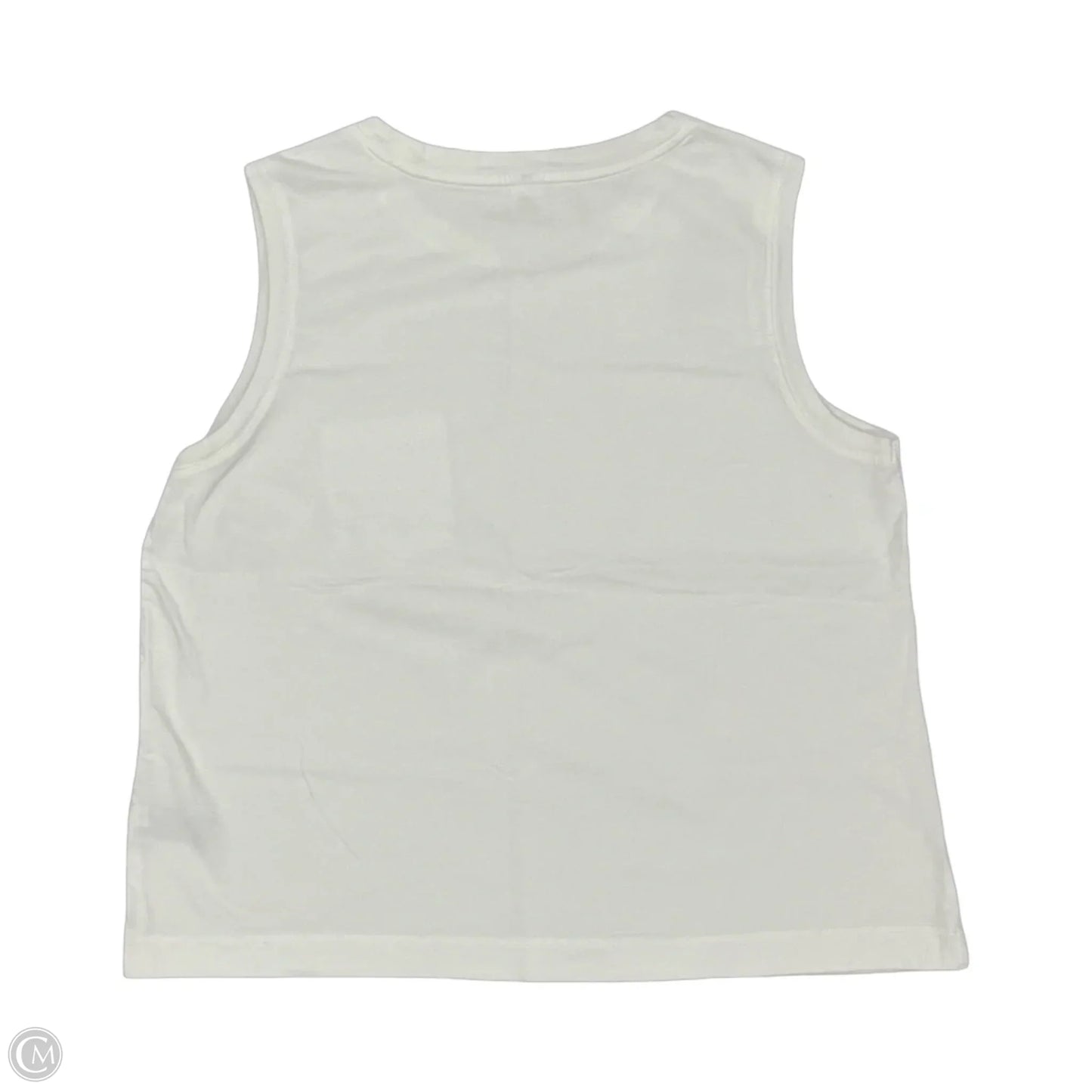 Top Sleeveless Basic By Old Navy In White, Size: L