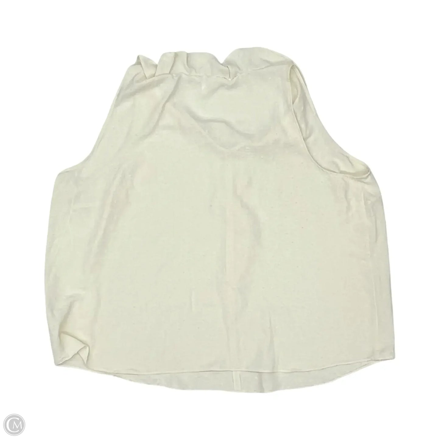 Blouse Sleeveless By Lc Lauren Conrad In Cream, Size: 4x
