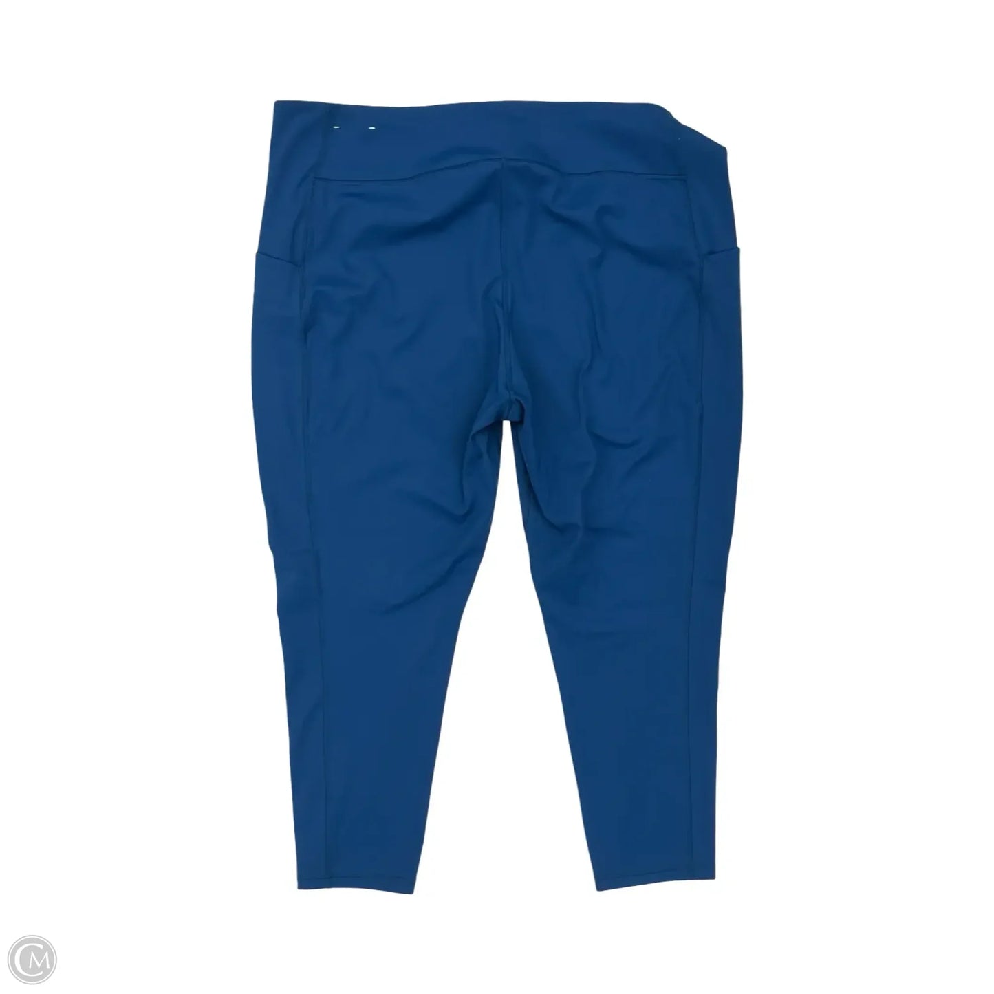 Athletic Leggings By Tek Gear In Blue, Size: 3x