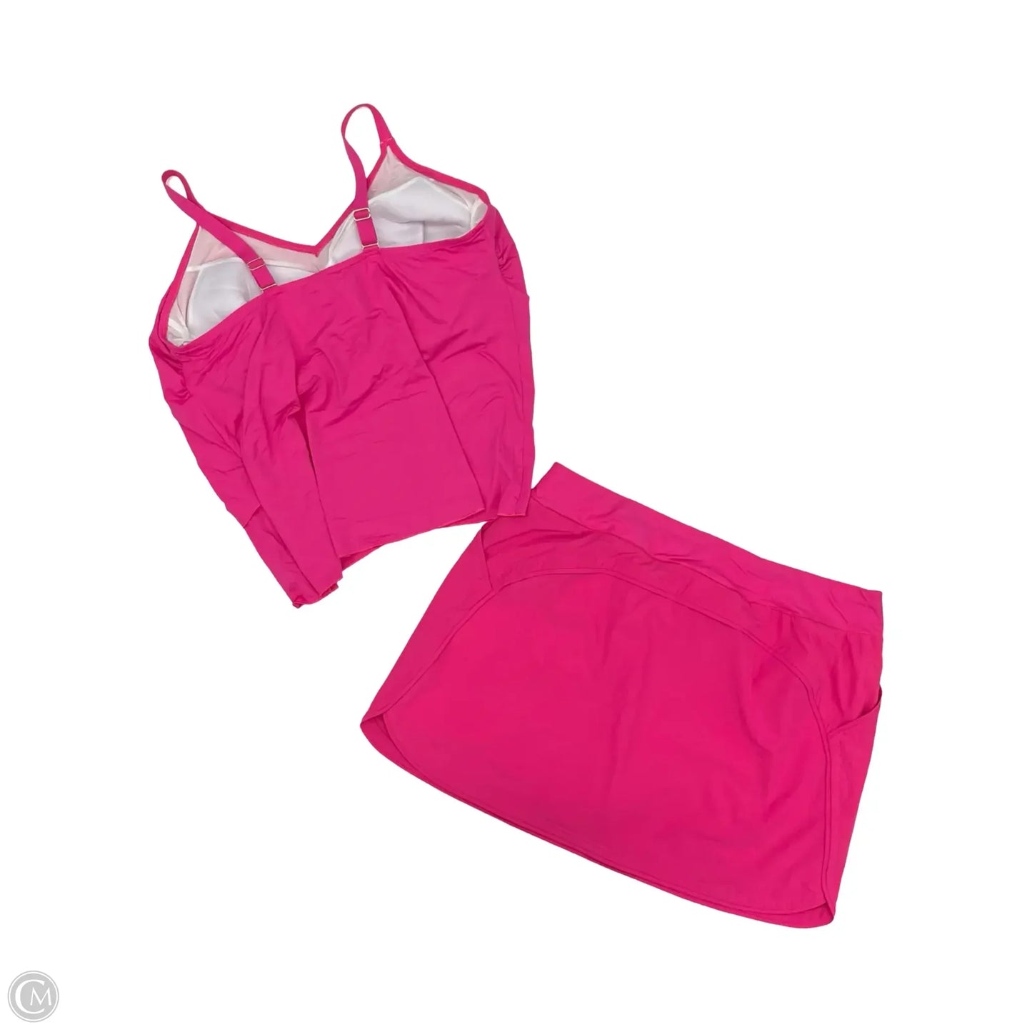 Swimsuit 2pc By Lands End In Pink, Size: 2x