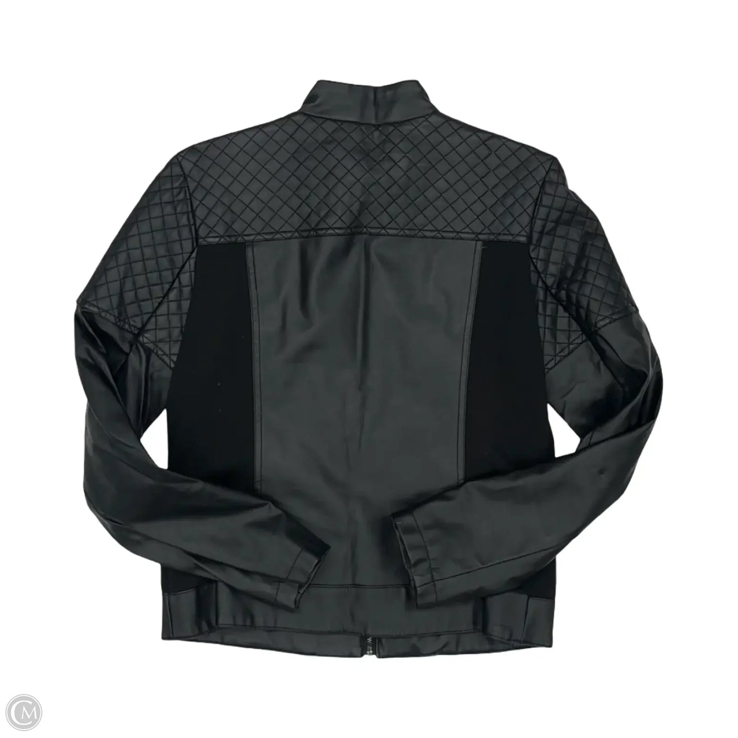 Jacket Moto By Roz And Ali In Black, Size: S