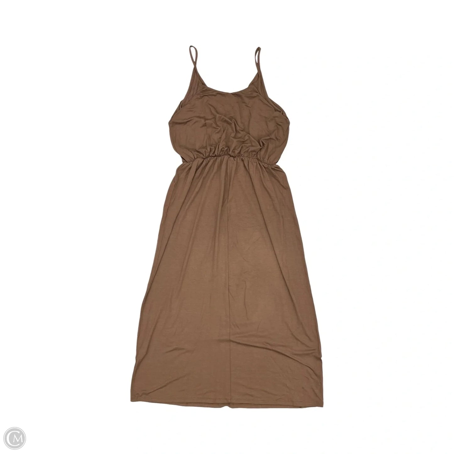 Dress Casual Maxi By Olivia Rae In Brown, Size: S