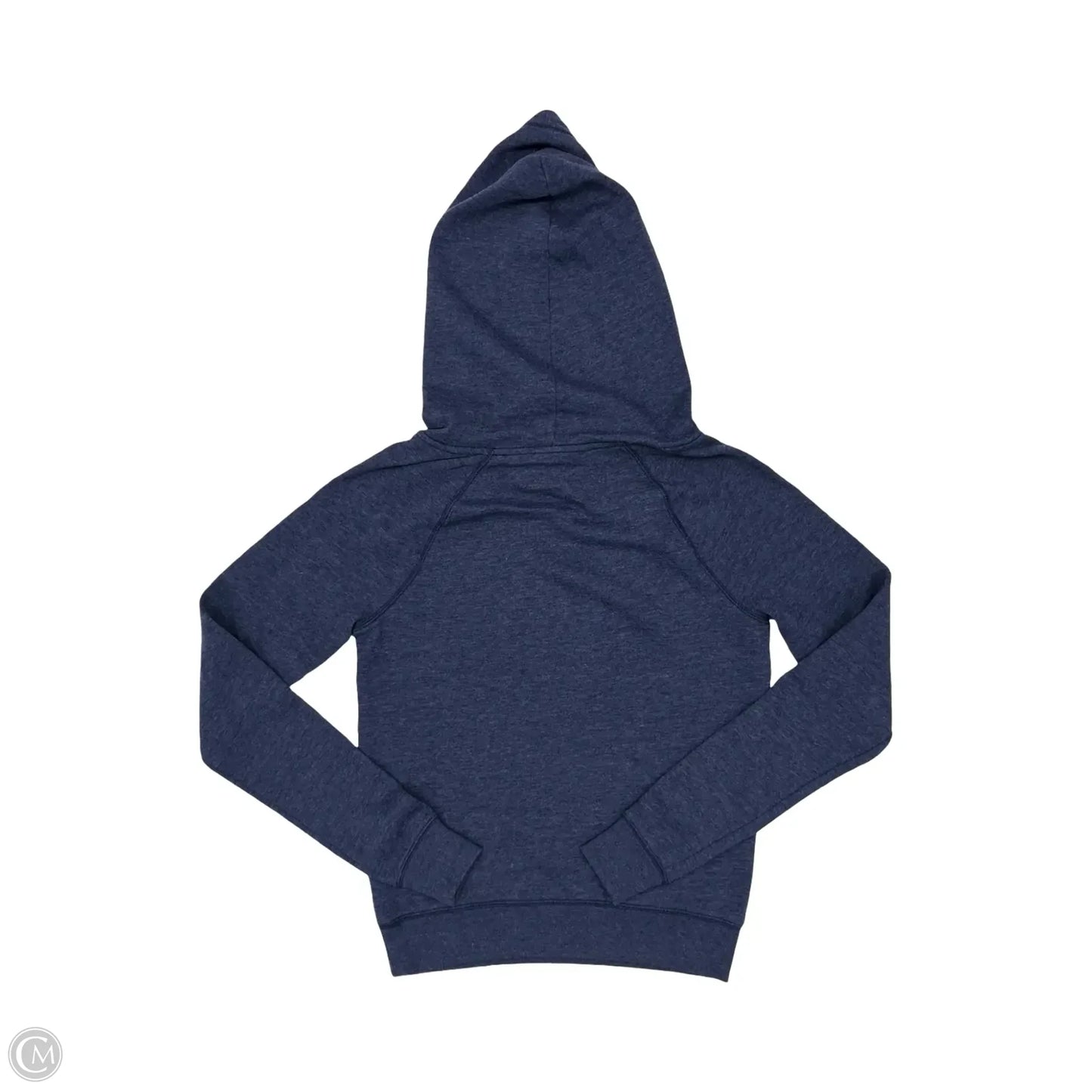 Sweatshirt Hoodie By Pink In Blue, Size: Xs