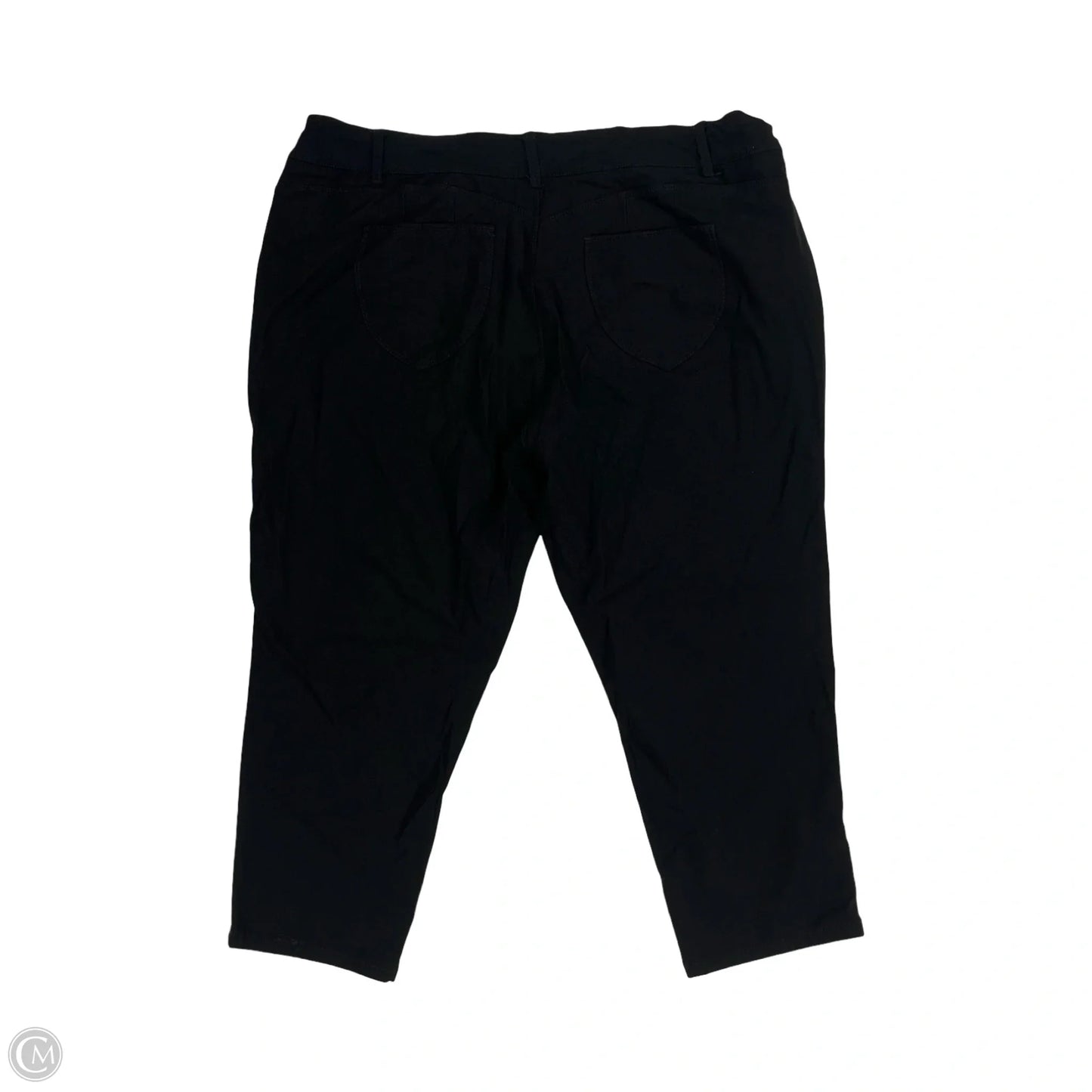 Pants Cropped By Clothes Mentor In Black, Size: 24