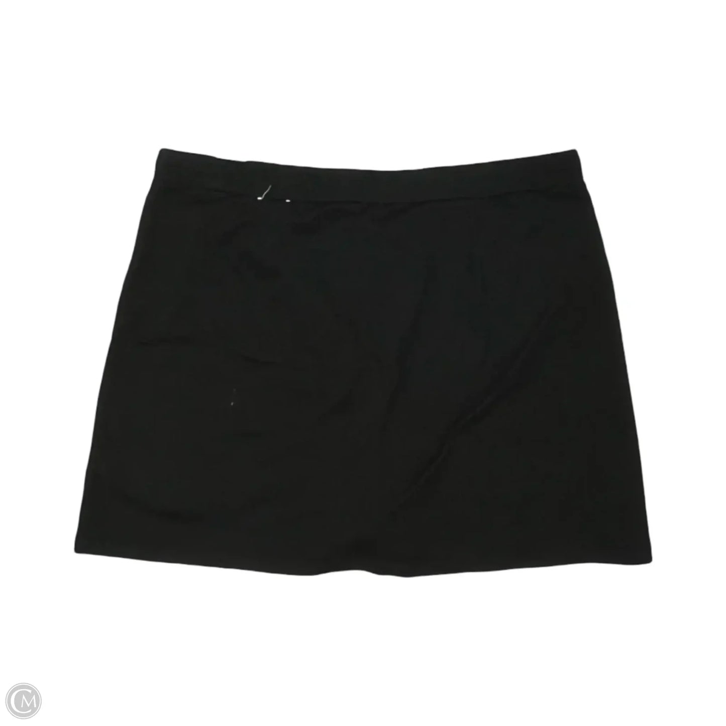 Skort By Anne Klein In Black, Size: L