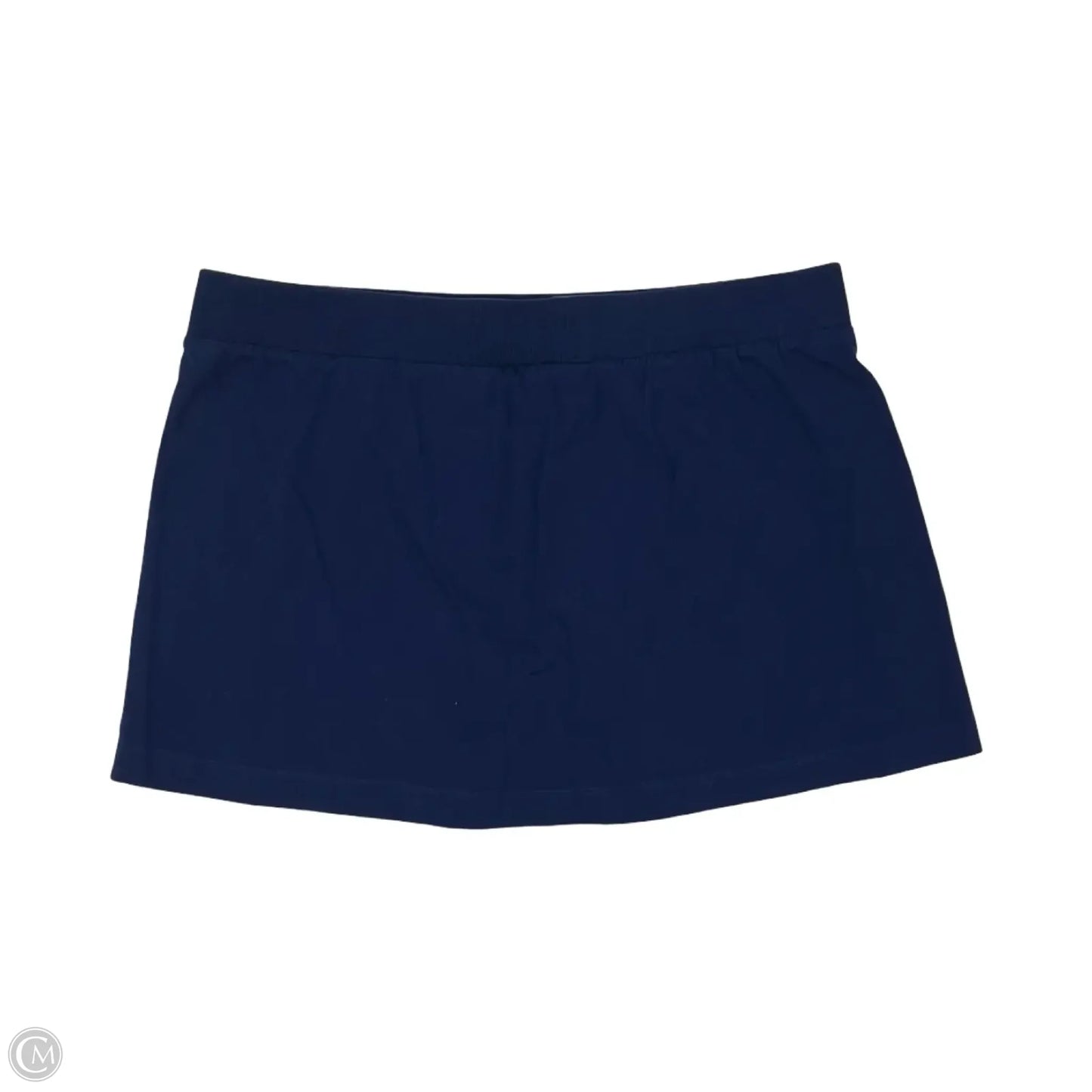 Athletic Skort By Adidas In Blue, Size: 2x