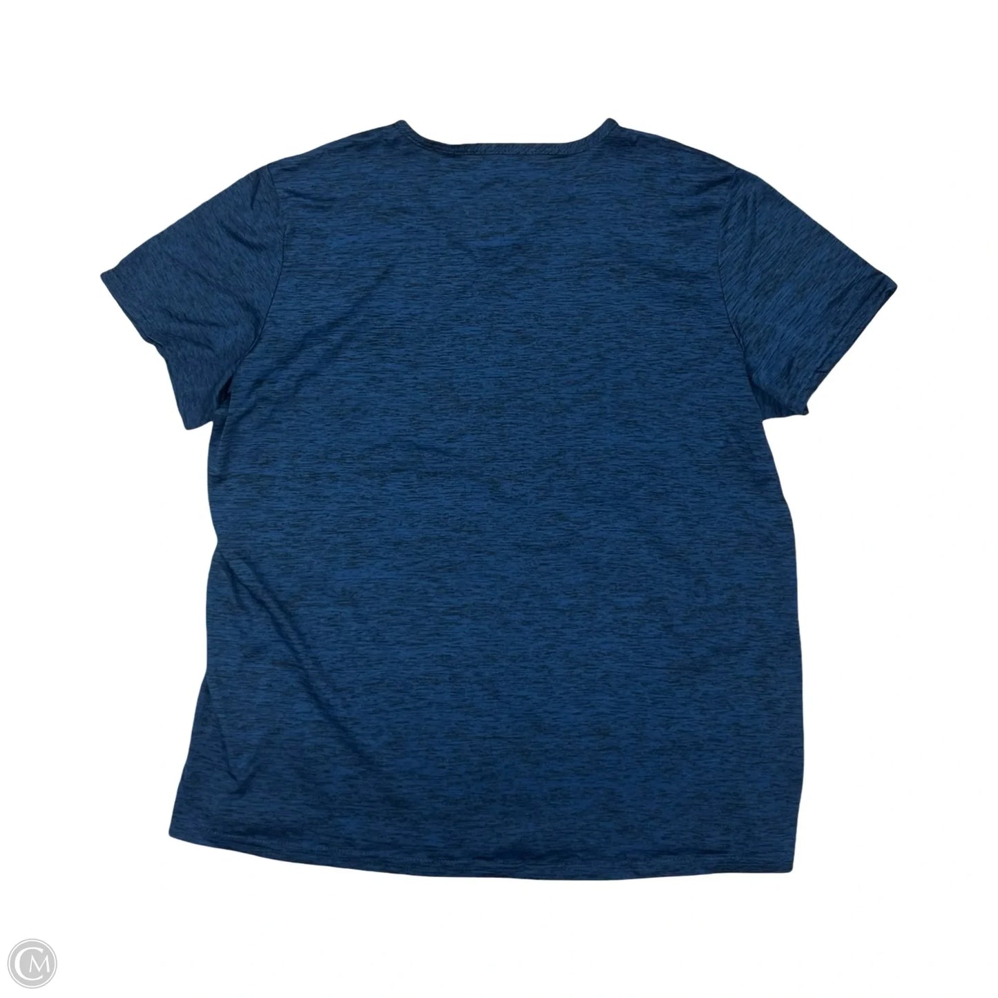 Athletic Top Short Sleeve By Clothes Mentor In Blue, Size: 2x