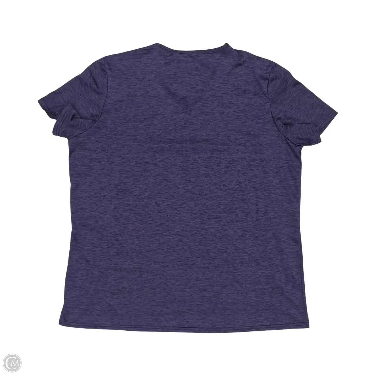 Athletic Top Short Sleeve By Clothes Mentor In Purple, Size: 2x