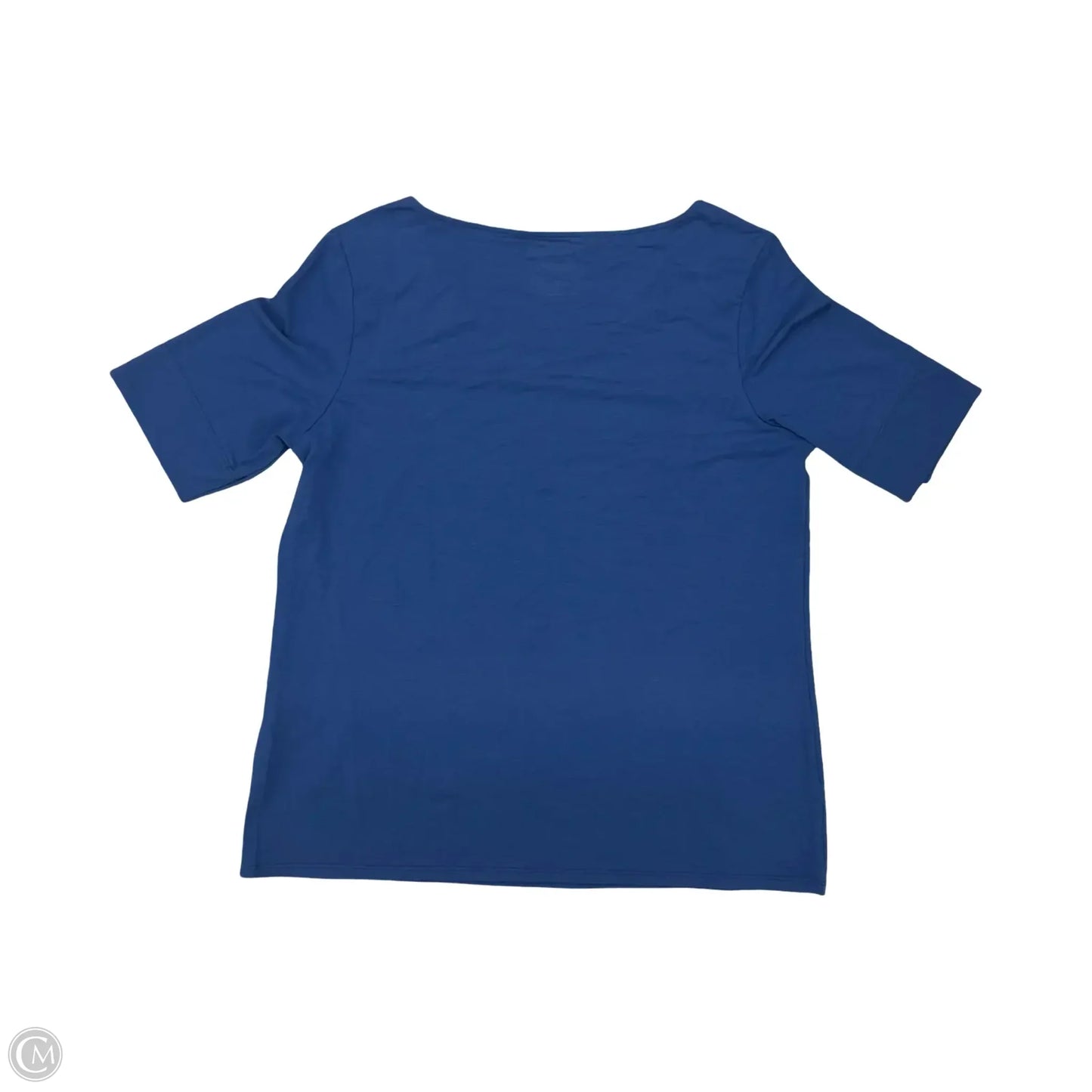 Top Short Sleeve By Chicos In Blue, Size: L