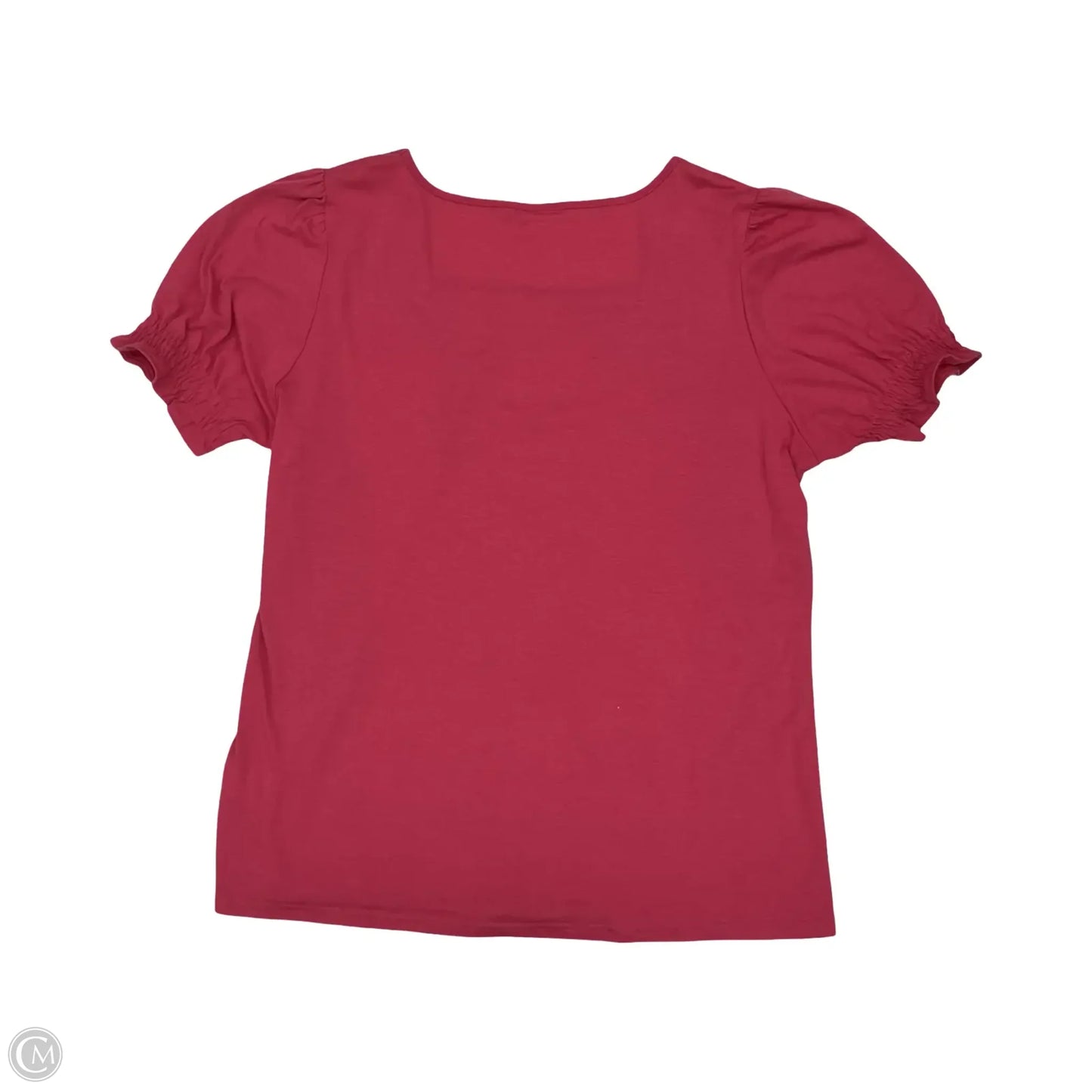 Top Short Sleeve By Clothes Mentor In Pink, Size: Xl