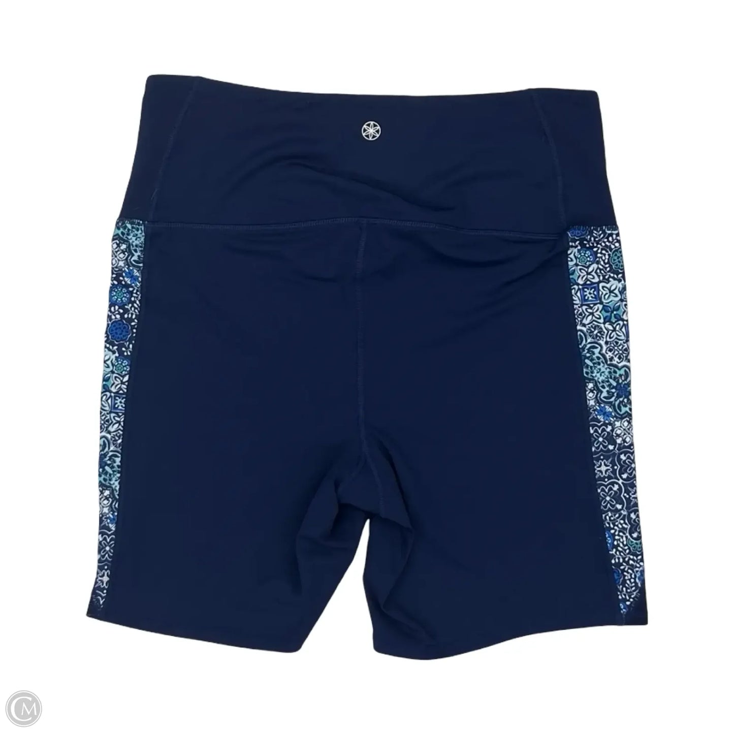 Athletic Shorts By Gaiam In Blue, Size: Xl