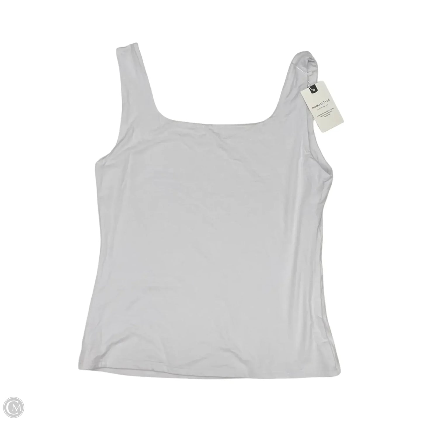 Tank Top By Clothes Mentor In White, Size: Xxl