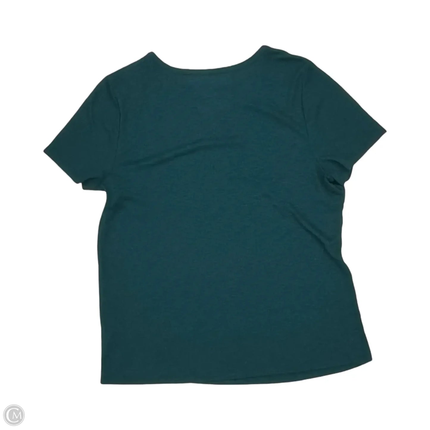 Top Short Sleeve By Maurices In Teal, Size: Xl