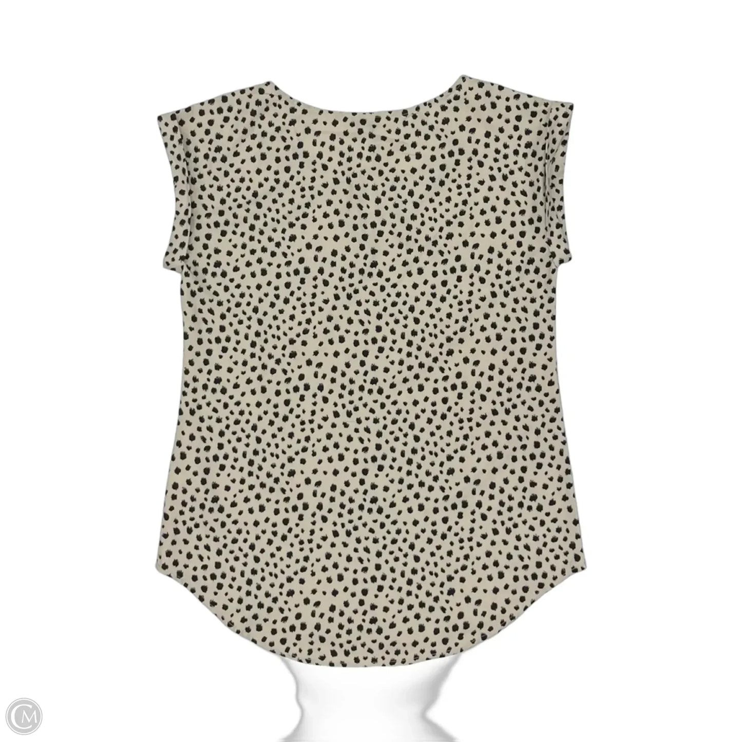 Blouse Sleeveless By Clothes Mentor In Animal Print, Size: L