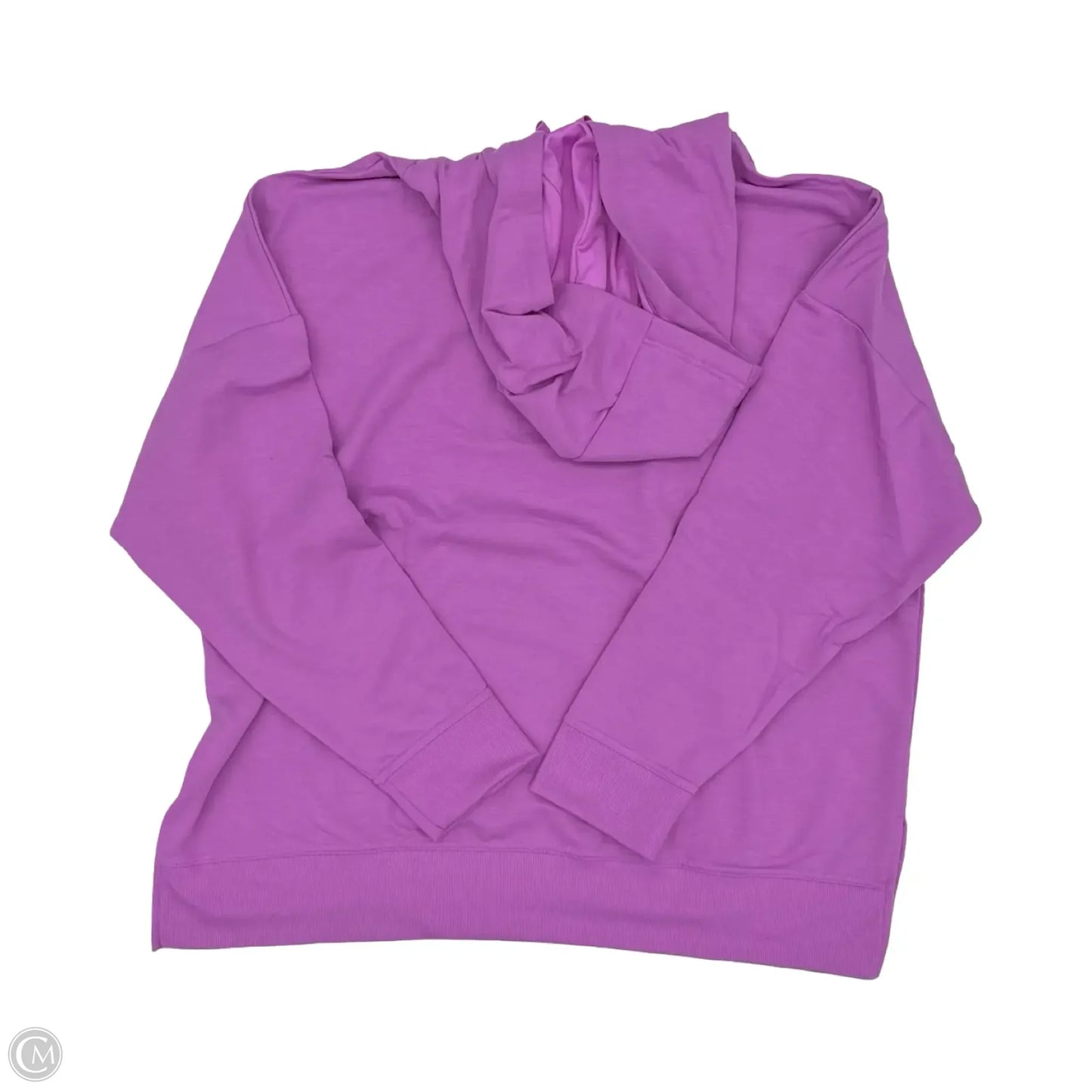 Athletic Sweatshirt Hoodie By Athletic Works In Purple, Size: Xxl