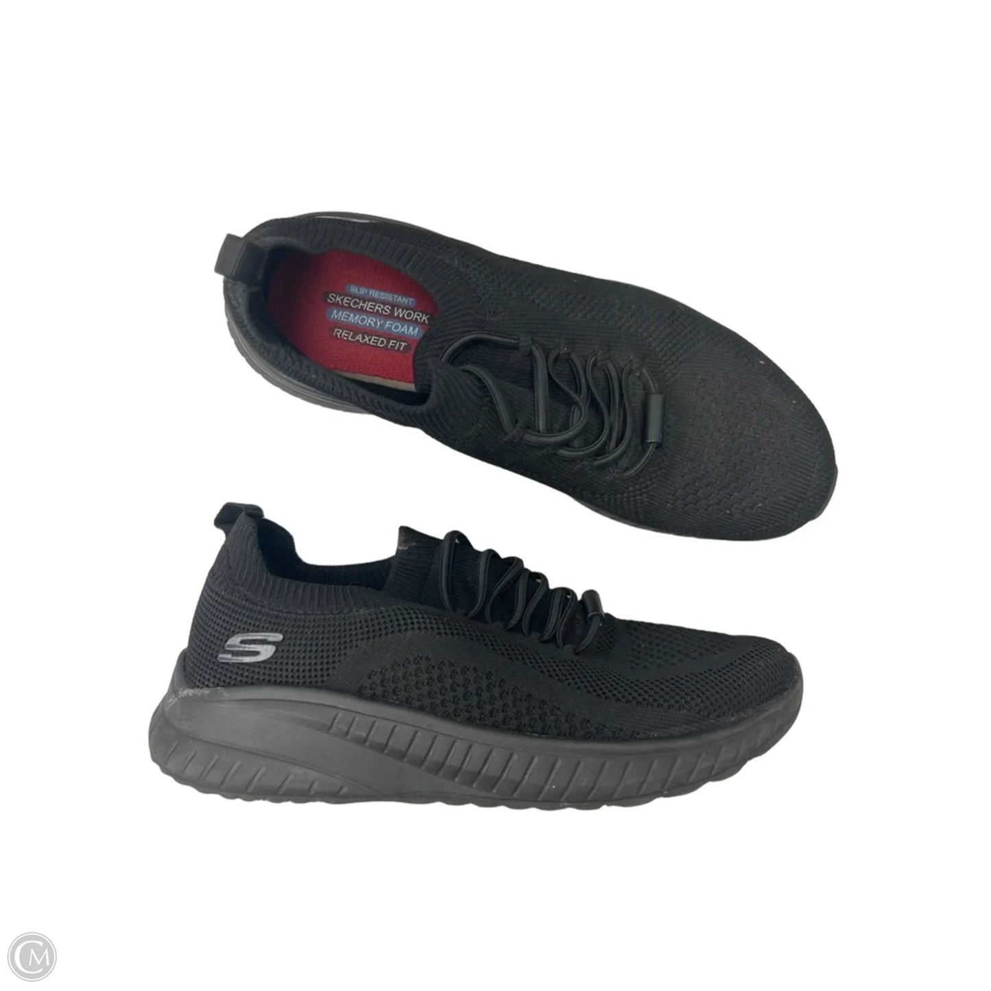 Shoes Sneakers By Skechers In Black, Size: 6.5
