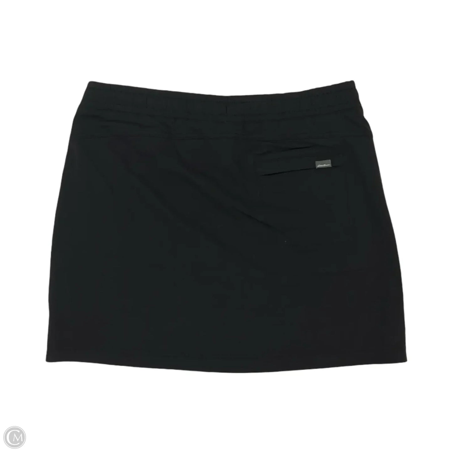 Athletic Skort By Eddie Bauer In Black, Size: M