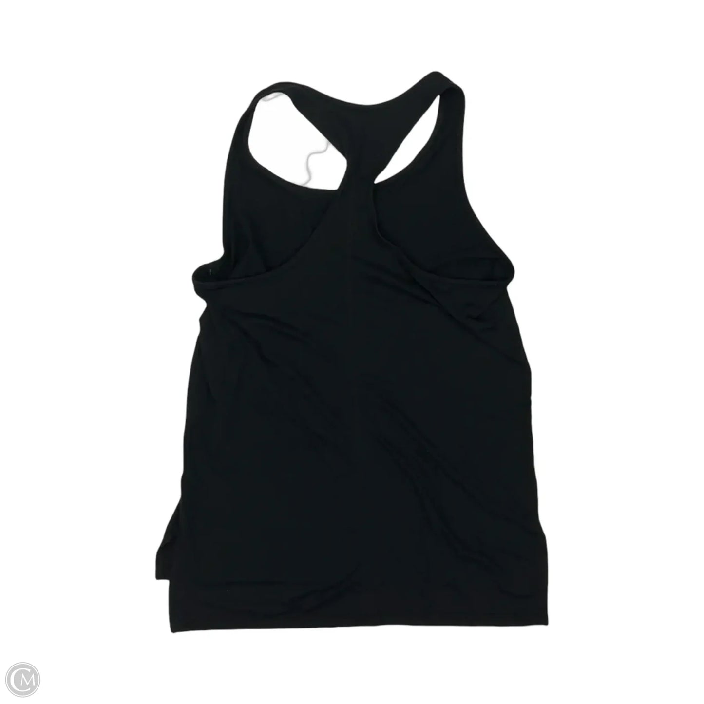 Athletic Tank Top By Nike Apparel In Black, Size: M
