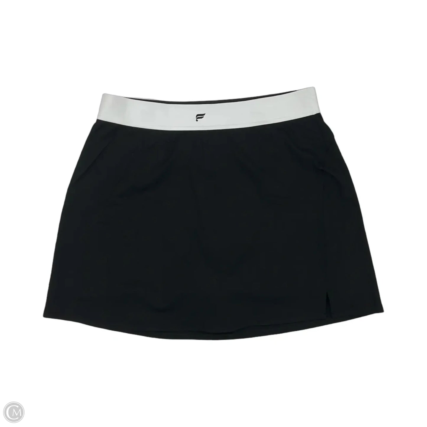 Athletic Skort By Fila In Black, Size: Xl