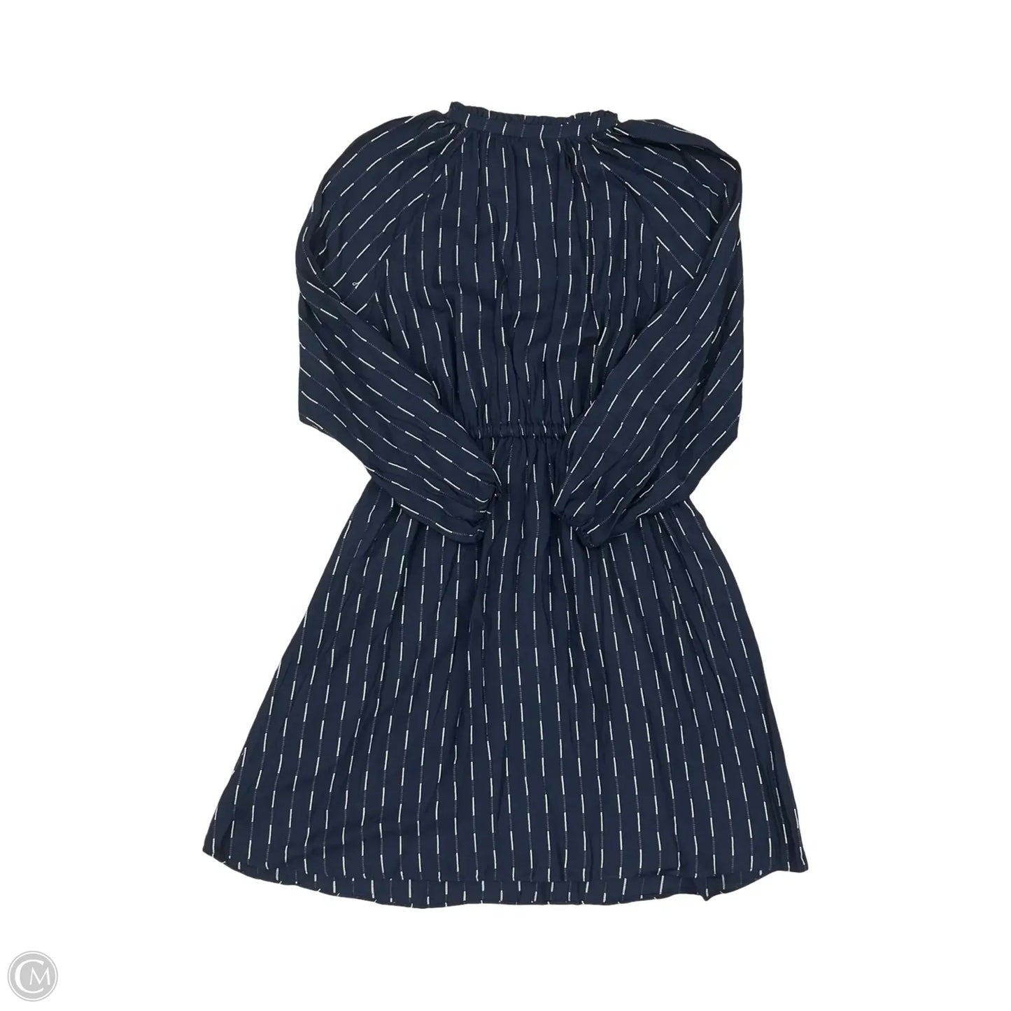Dress Casual Midi By Time And Tru In Blue, Size: Xs