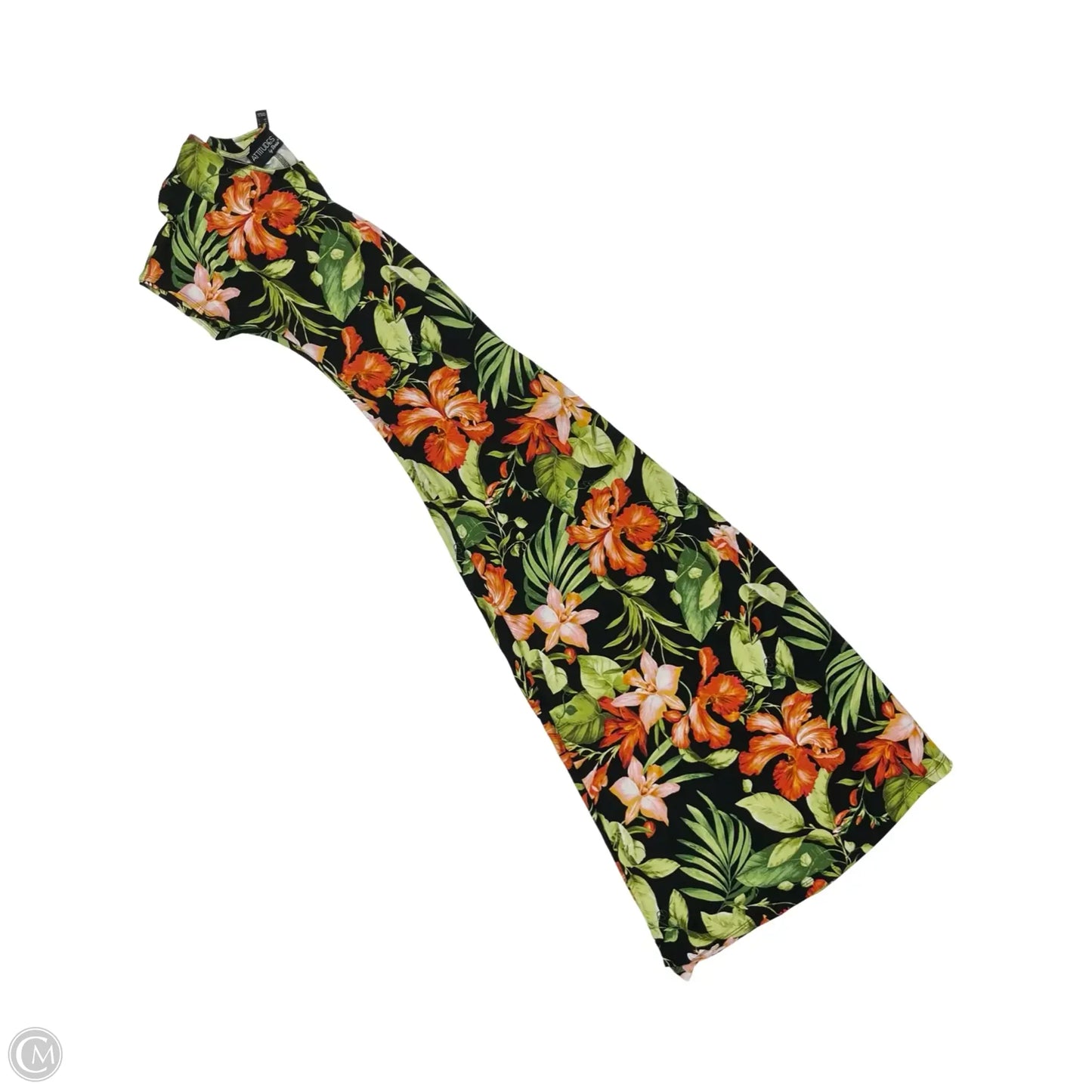 Dress Party Long By Attitude In Floral Print, Size: M