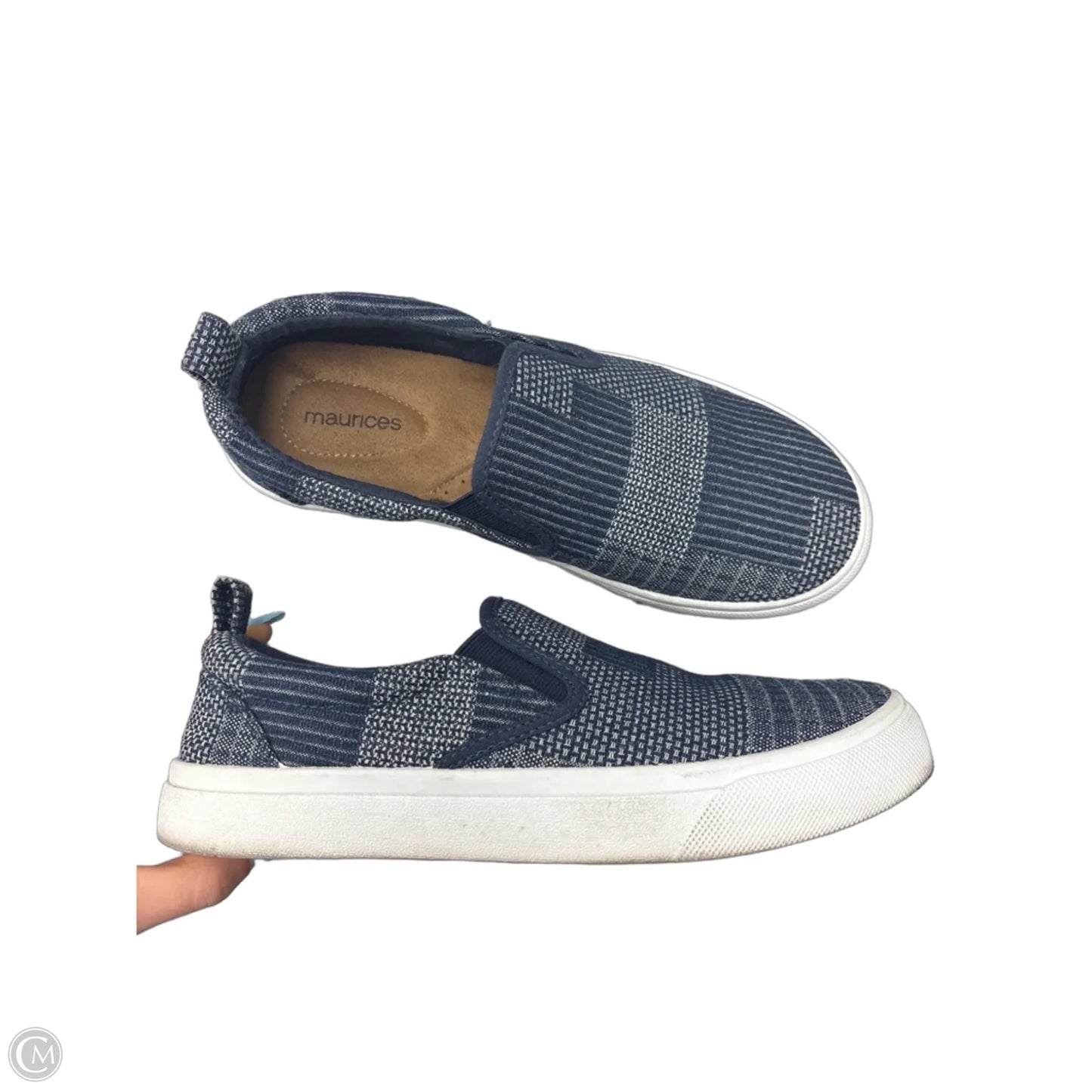 Shoes Sneakers By Maurices In Blue, Size: 9