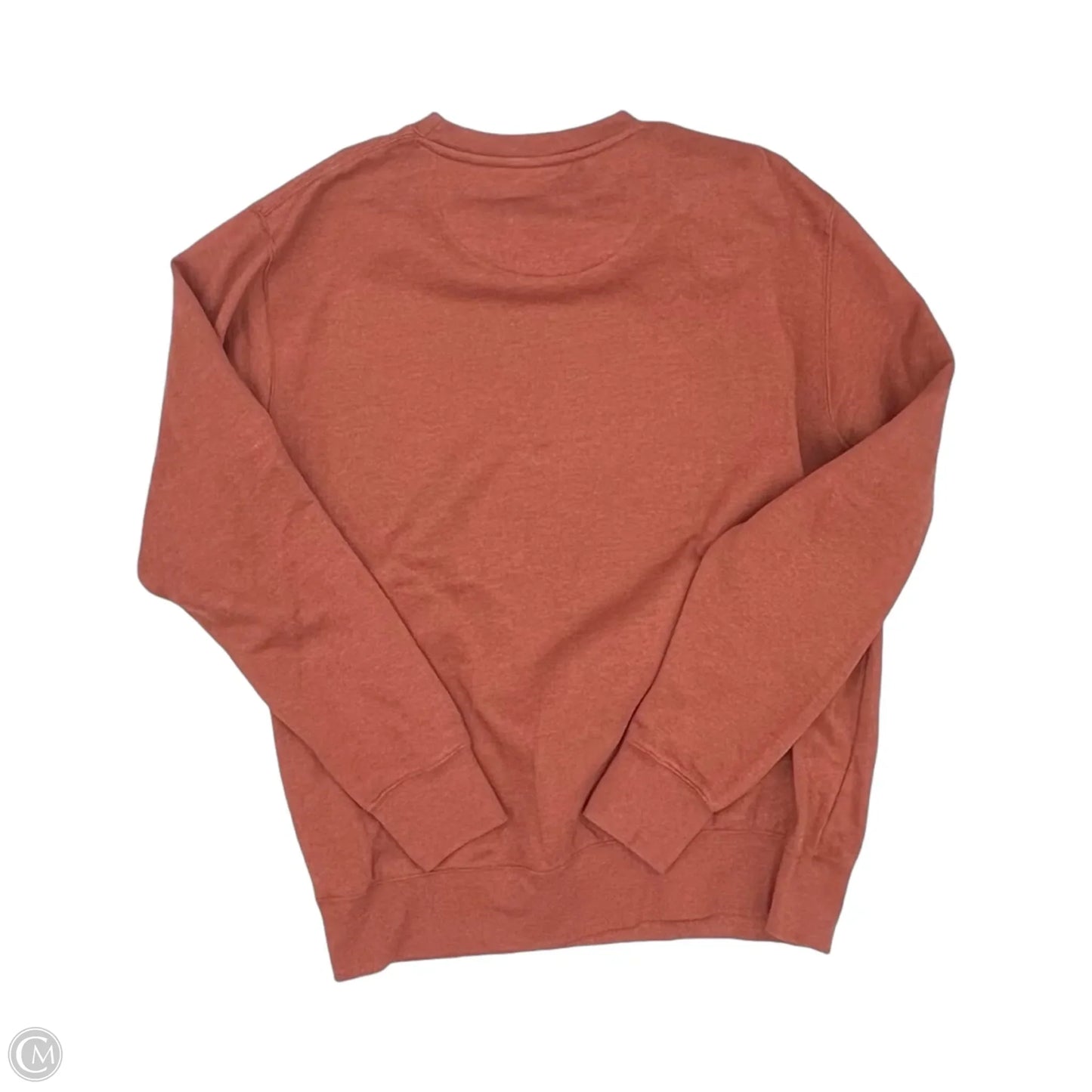 Sweatshirt Crewneck By Clothes Mentor In Orange, Size: L