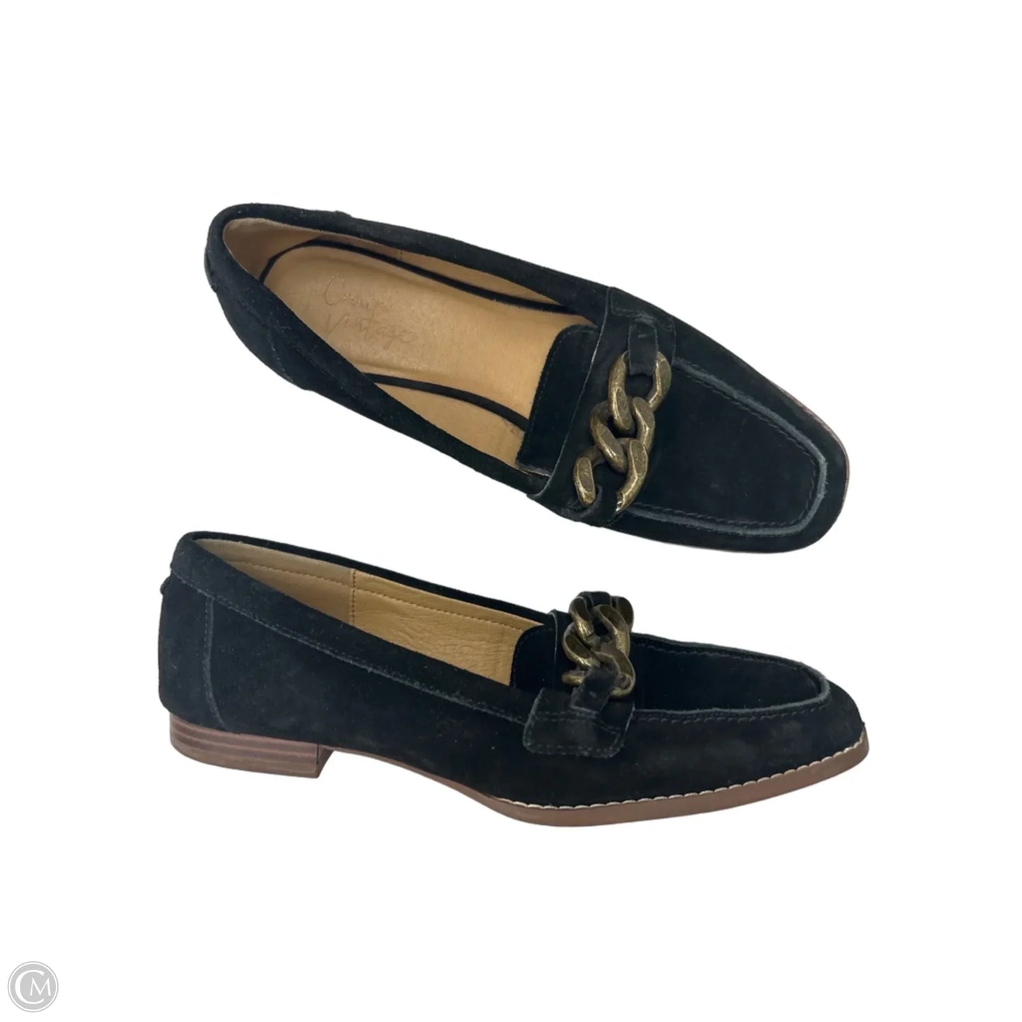 Shoes Flats By Crown Vintage In Black, Size: 8