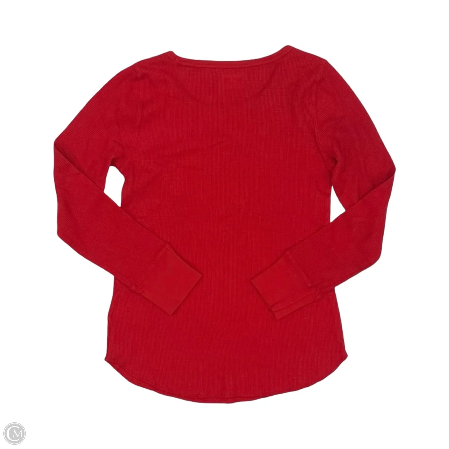 Top Long Sleeve By Old Navy In Red, Size: M