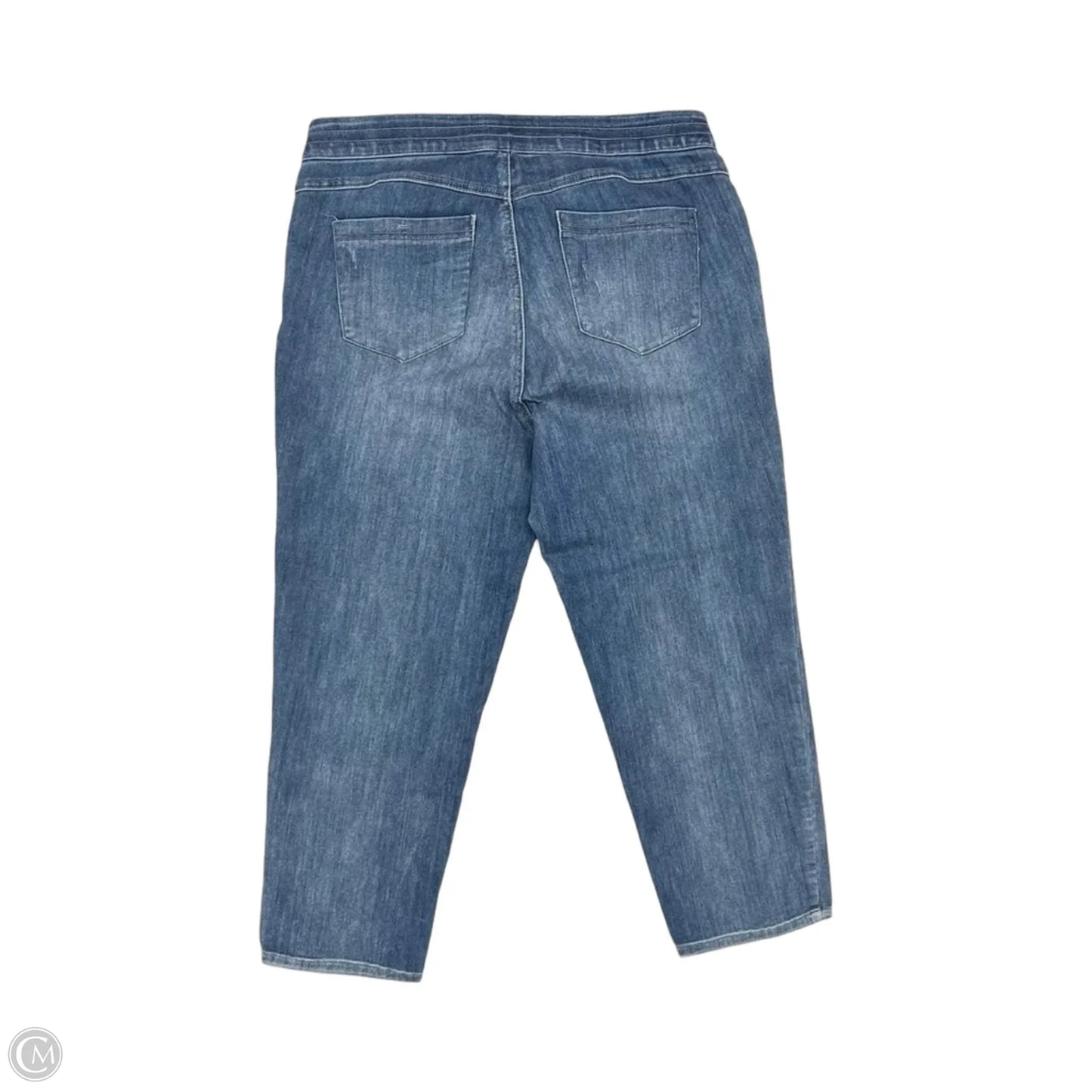 Jeans Straight By Democracy In Blue Denim, Size: 18w