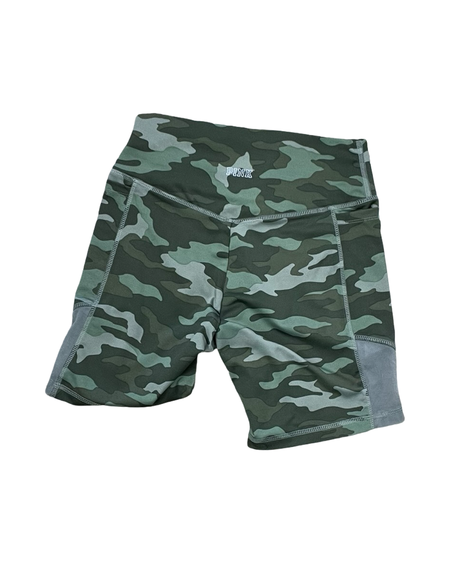 Athletic Shorts By Pink In Camouflage Print, Size:S
