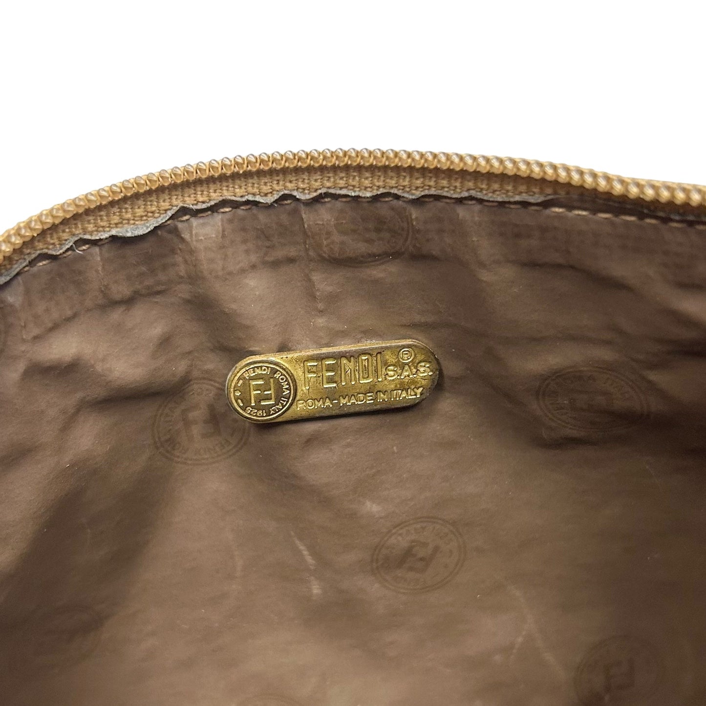 Clutch Luxury Designer By Fendi, Size: Medium