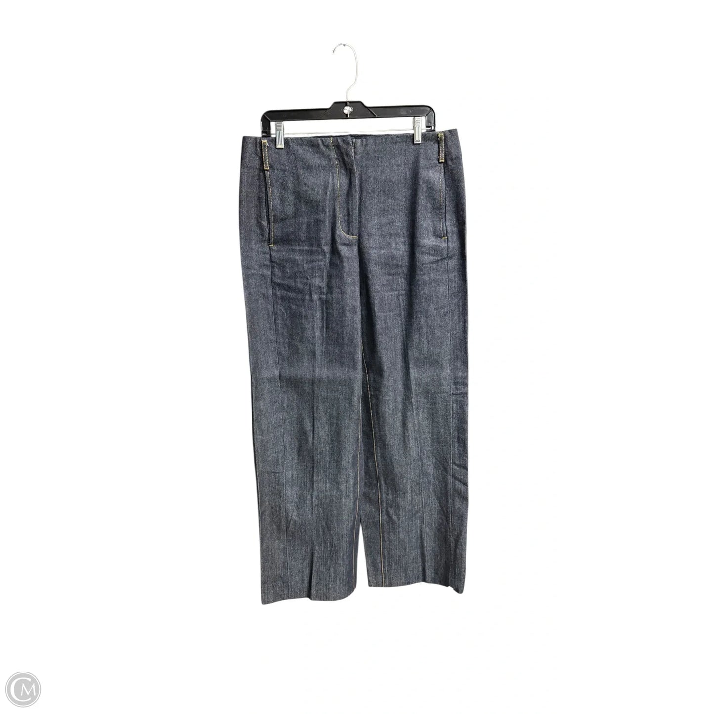Pants Designer By Tory Burch In Blue Denim, Size: 14