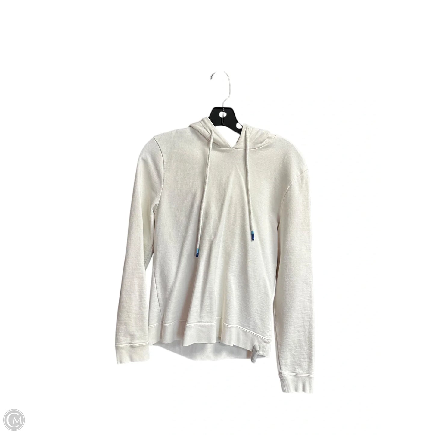 Sweatshirt Designer By Tory Burch In Ivory, Size: L