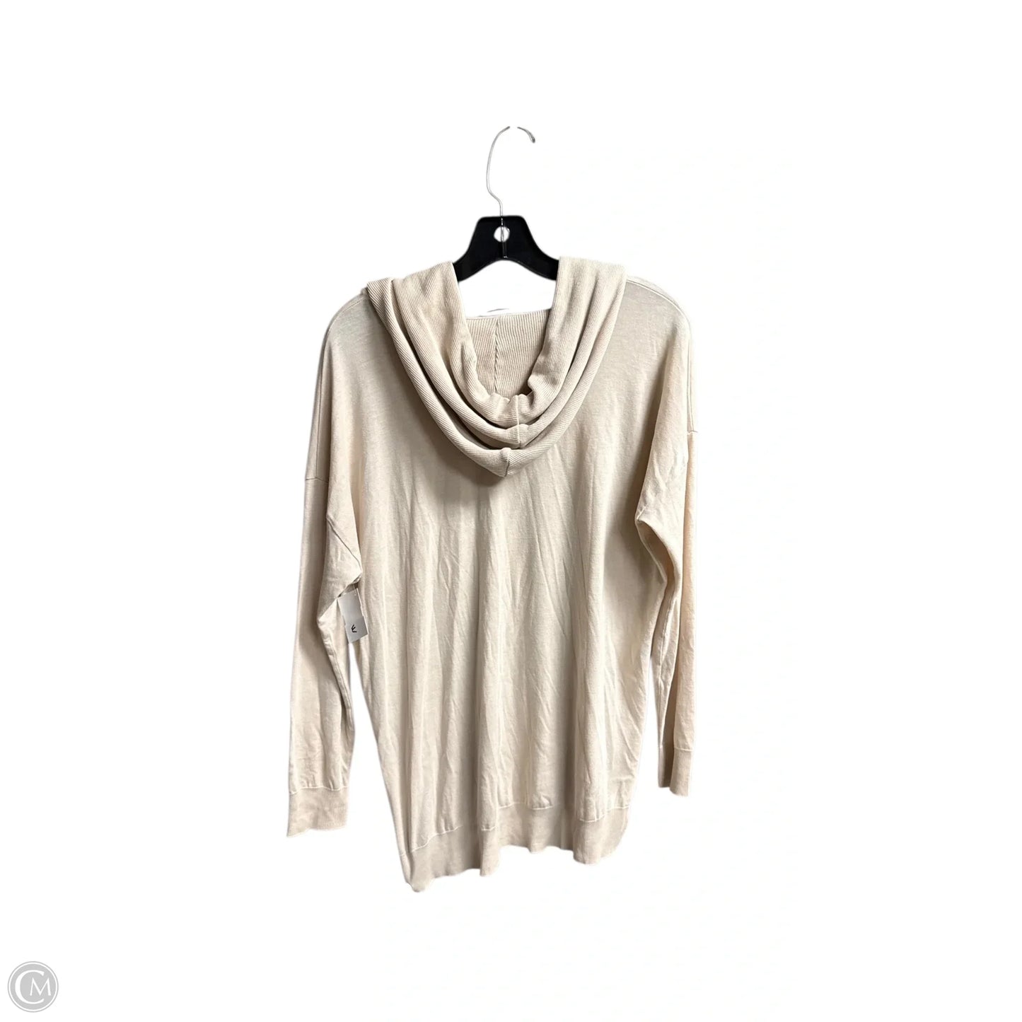 Top Long Sleeve By Massimo Dutti In Beige, Size: L