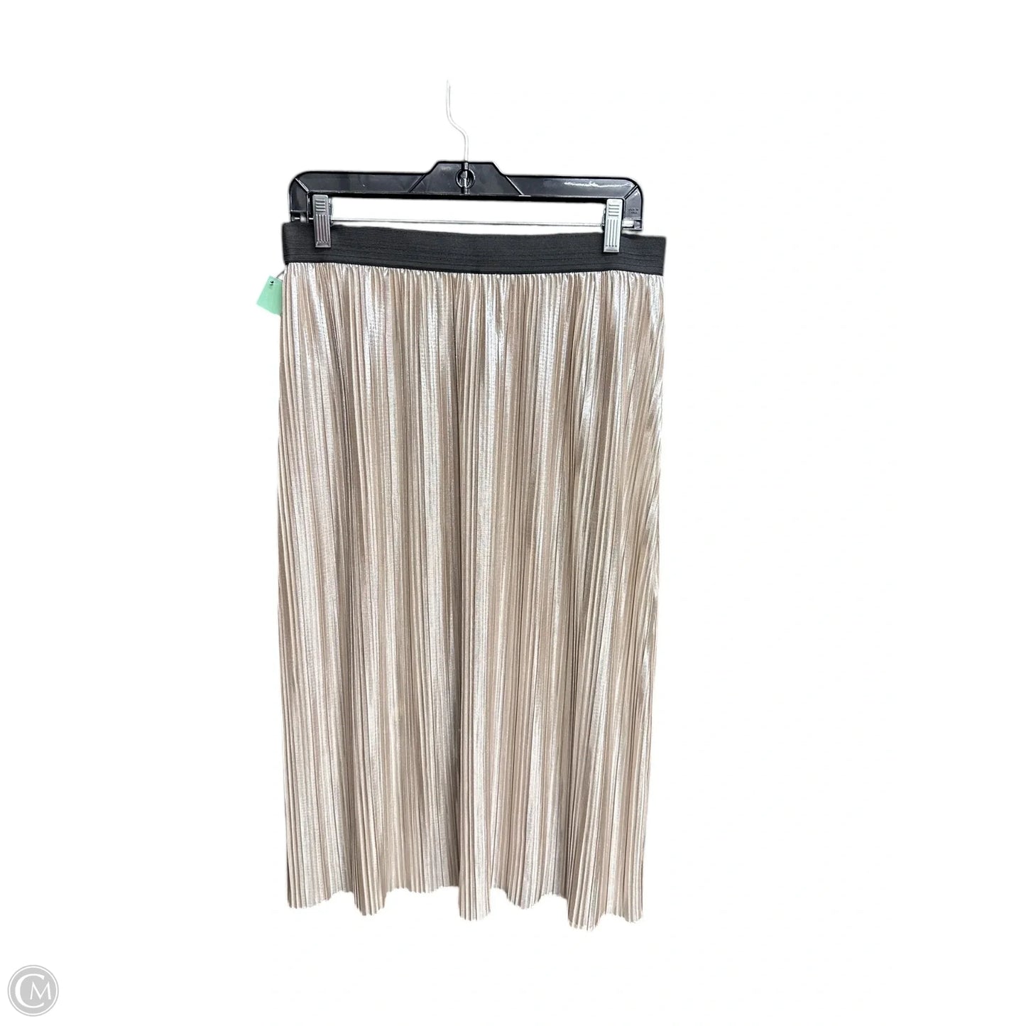 Skirt Midi By Xhilaration In Gold, Size: 12