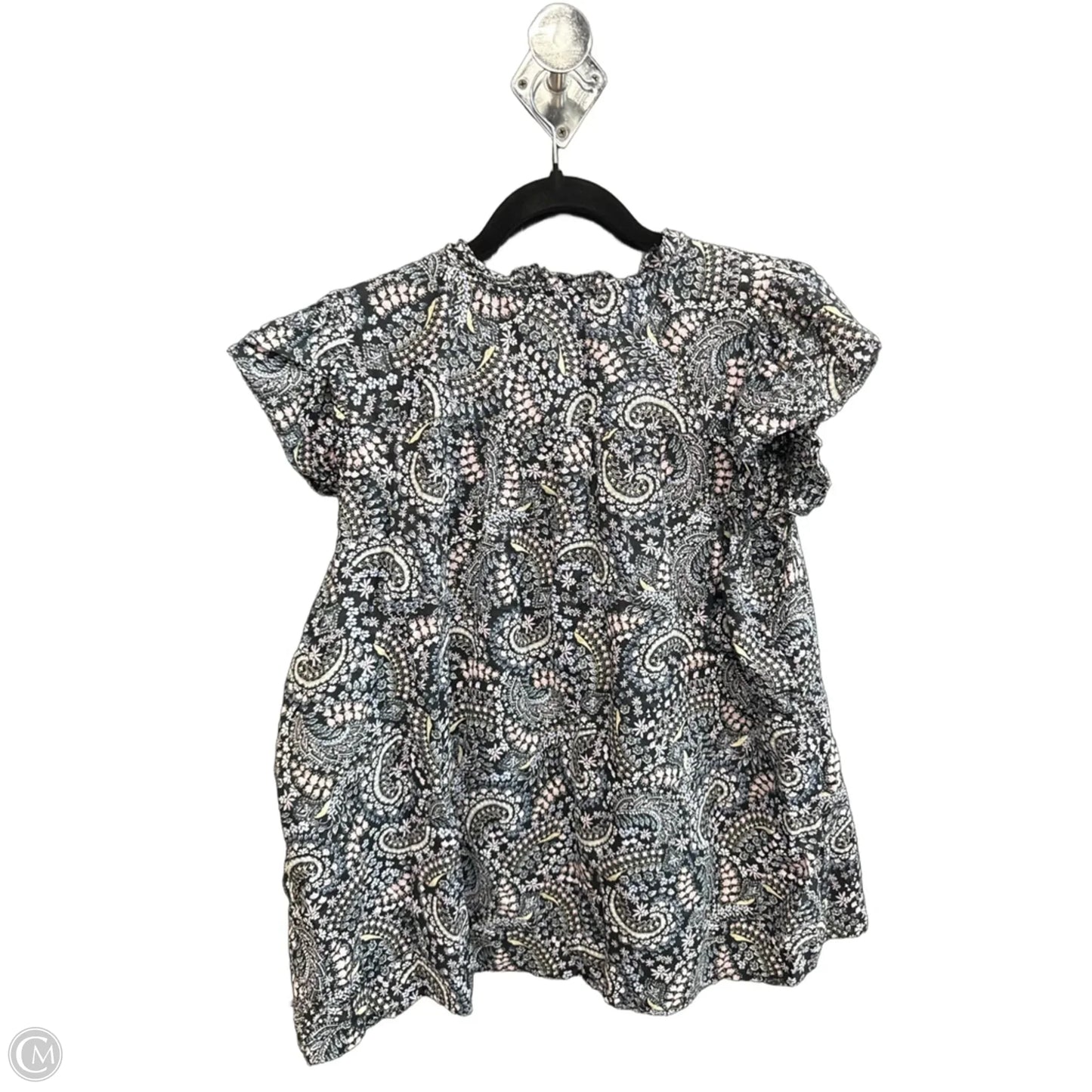 Top Sleeveless By Loft In Paisley Print, Size: Xl