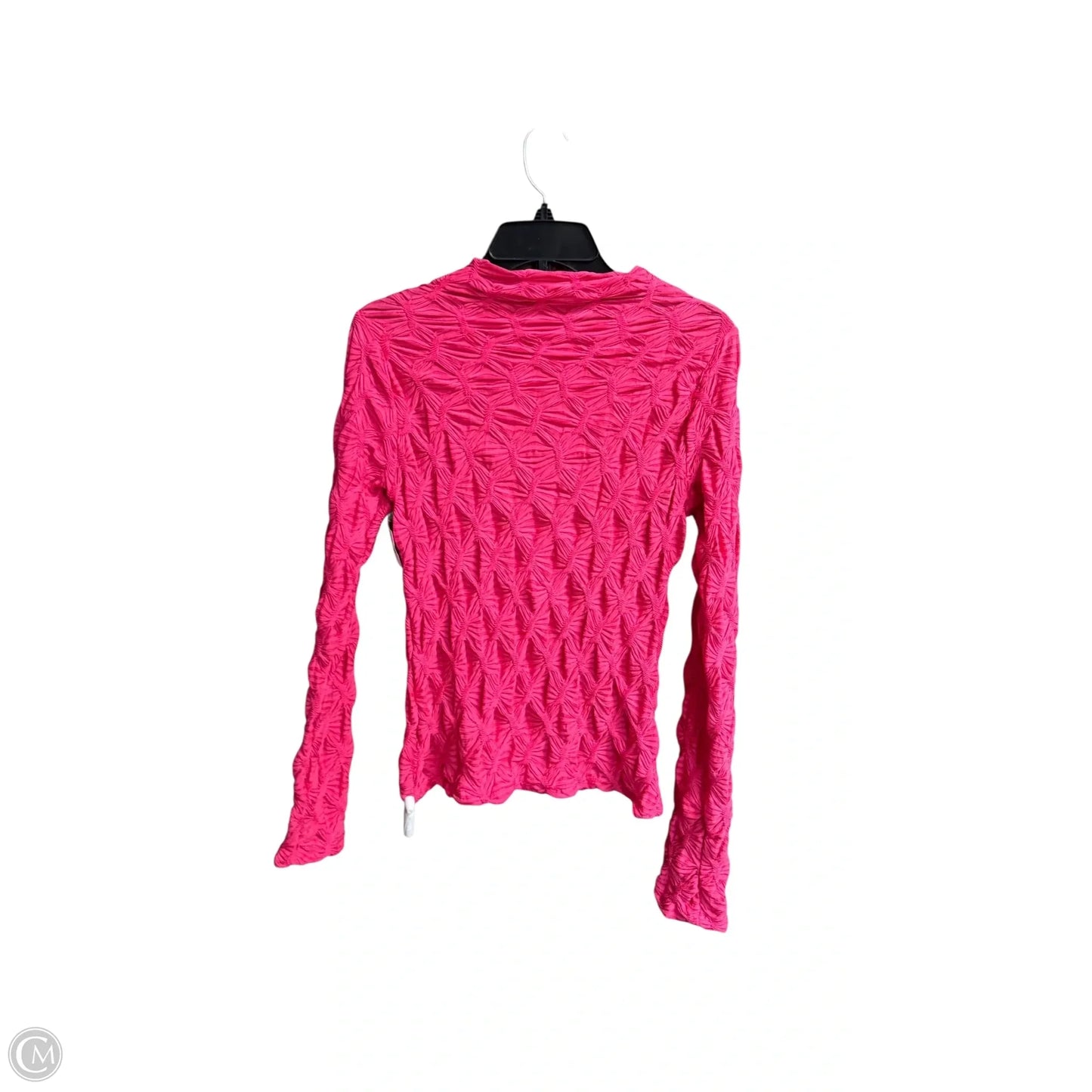 Top Long Sleeve By Maeve In Pink, Size: M